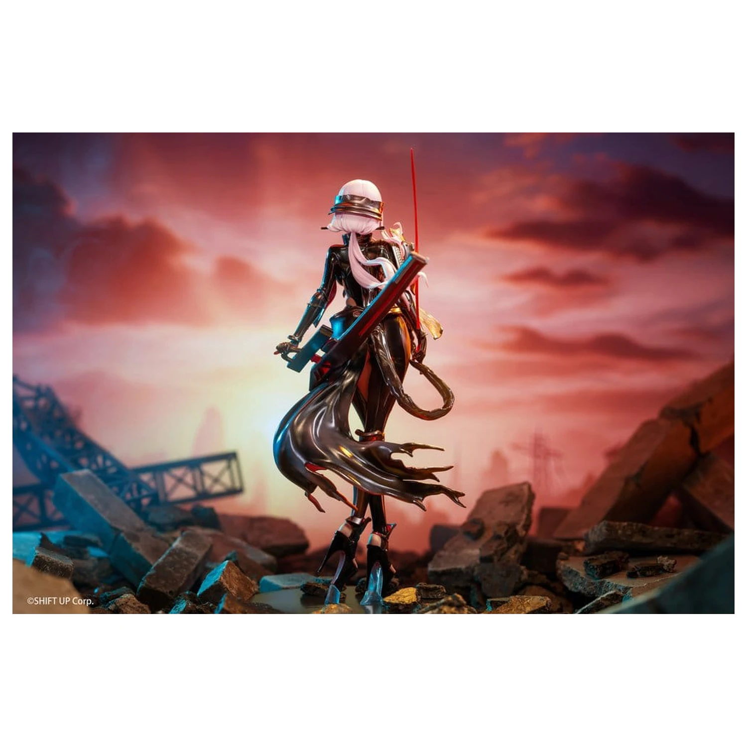 Goddess of Victory: Nikke 1/10 Scarlet: Black Shadow PVC figura 21 cm termékfotó