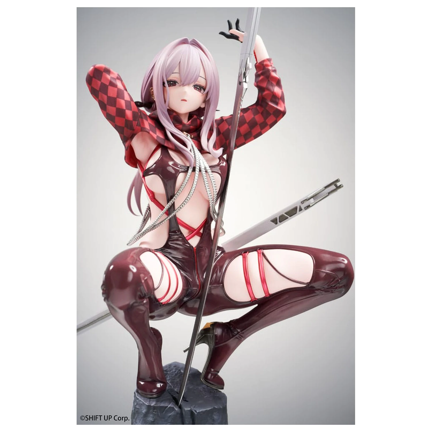 Goddess of Victory: Nikke 1/10 Scarlet: Racer's High PVC szobor figura 22 cm  termékfotó
