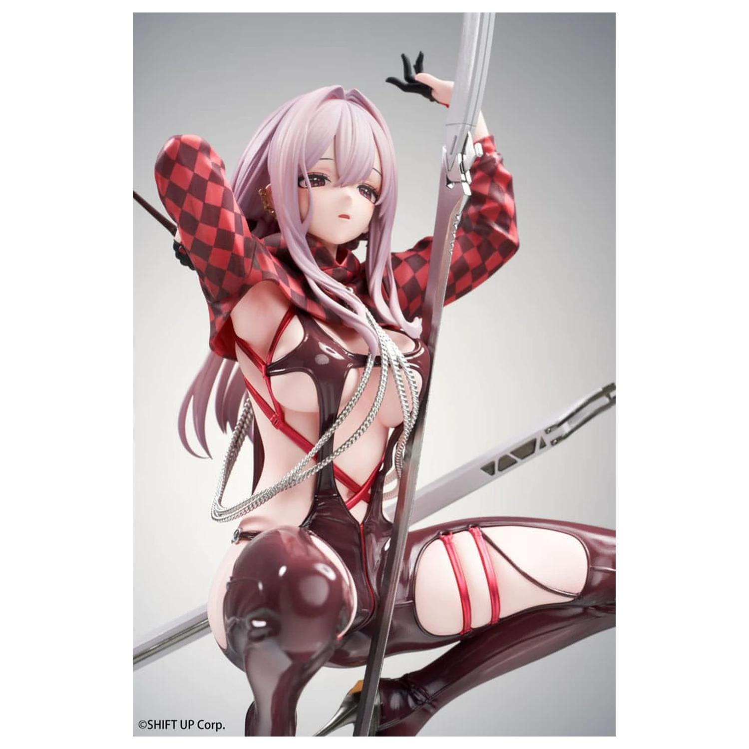 Goddess of Victory: Nikke 1/10 Scarlet: Racer's High PVC szobor figura 22 cm  termékfotó