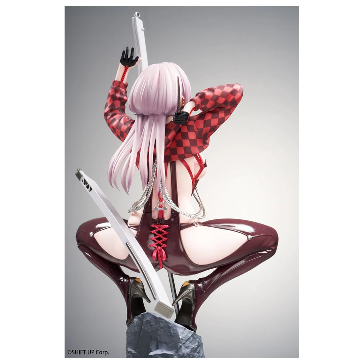Goddess of Victory: Nikke 1/10 Scarlet: Racer's High PVC szobor figura 22 cm  termékfotó