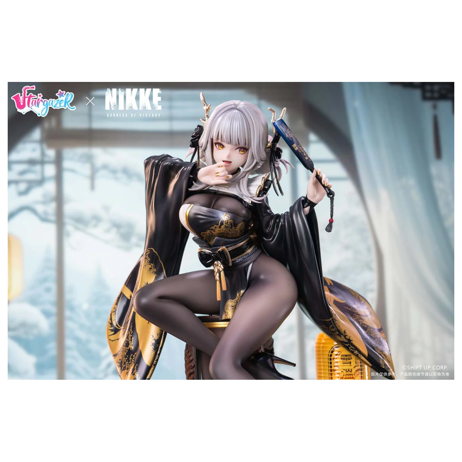 Goddess of Victory: Nikke 1/4 Blanc White Rabbit PVC szobor figura 42 cm termékfotó