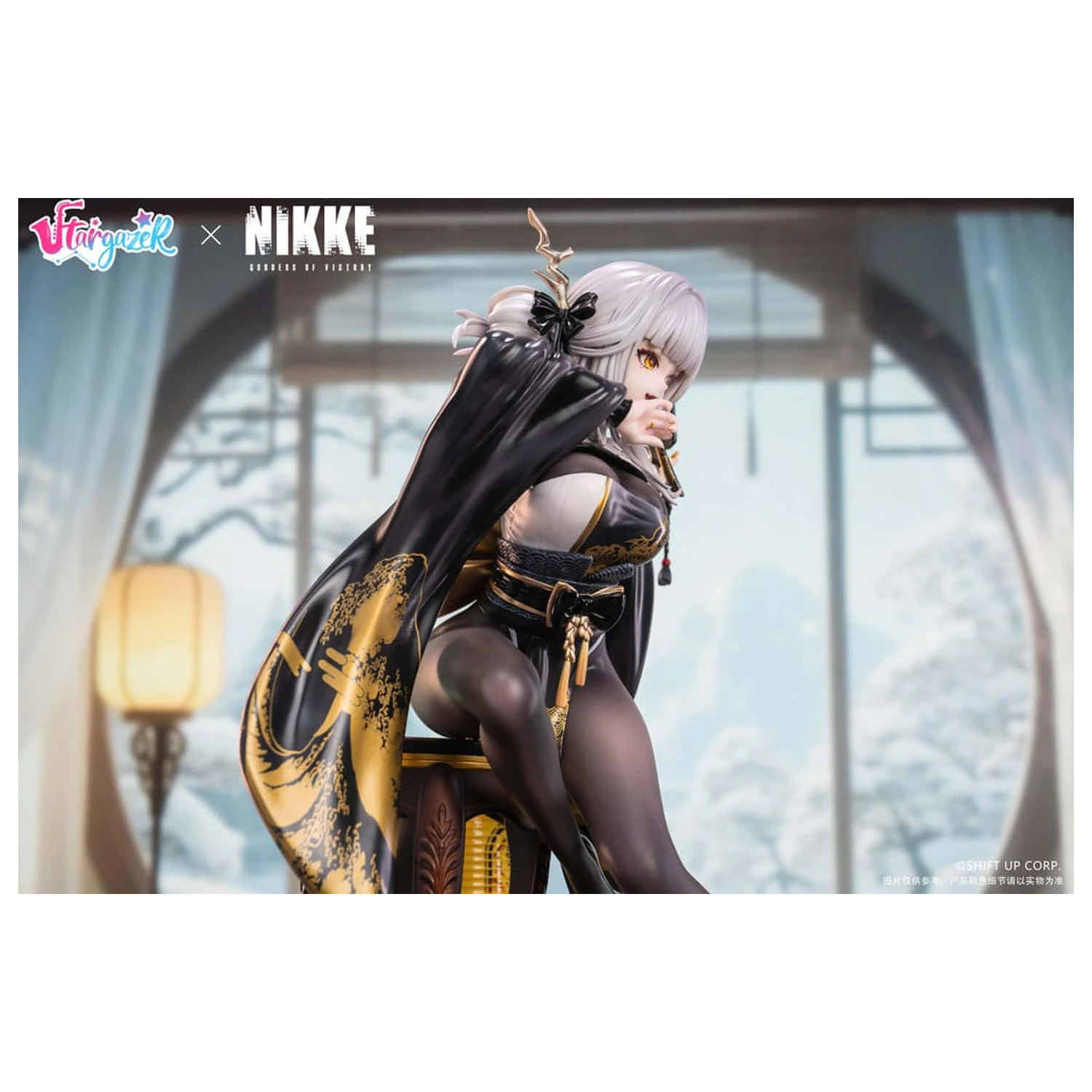 Goddess of Victory: Nikke 1/4 Blanc White Rabbit PVC szobor figura 42 cm termékfotó