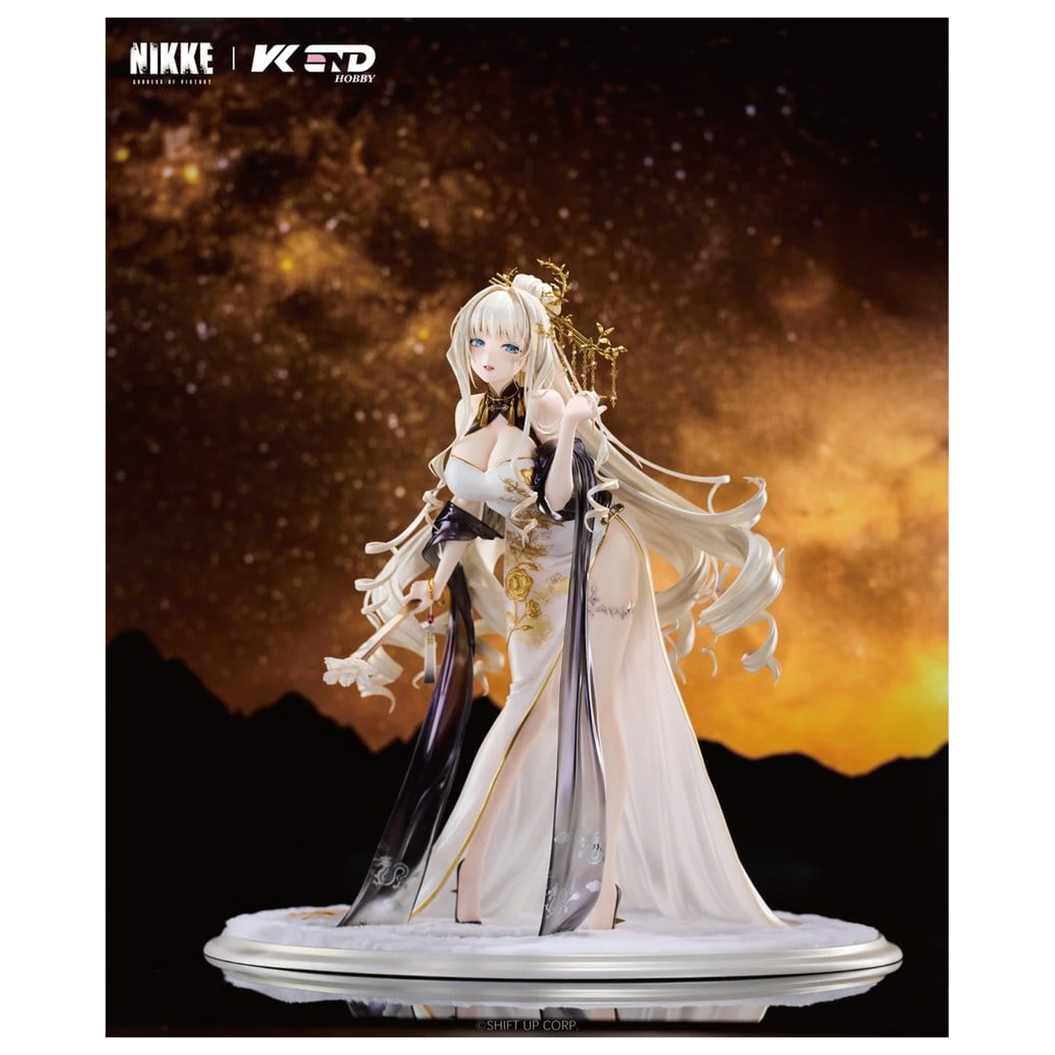 Goddess of Victory: Nikke 1/4 Crown: Glorious Flower PVC figura 38 cm termékfotó
