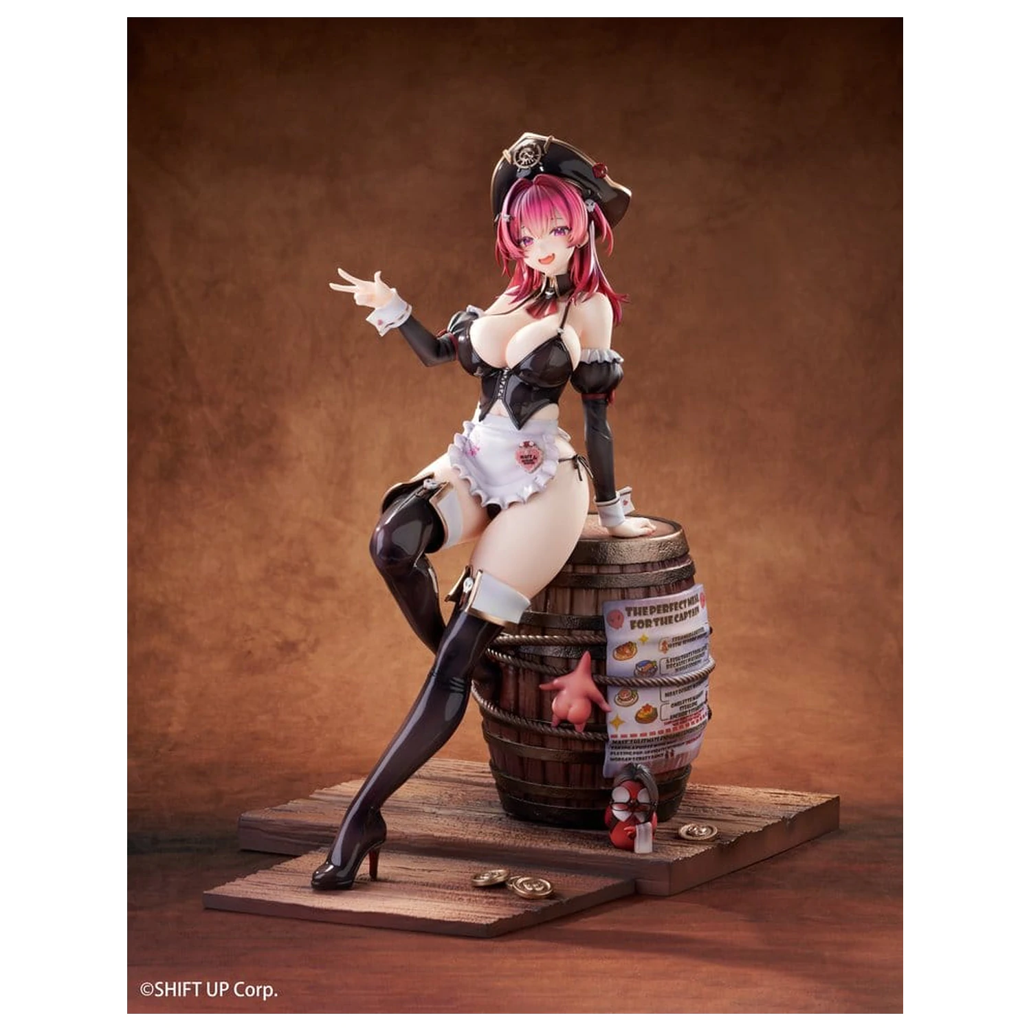 Goddess of Victory: Nikke 1/4 Mast: Romantic Maid Deluxe Edtition PVC szobor figura 42 cm   termékfotó
