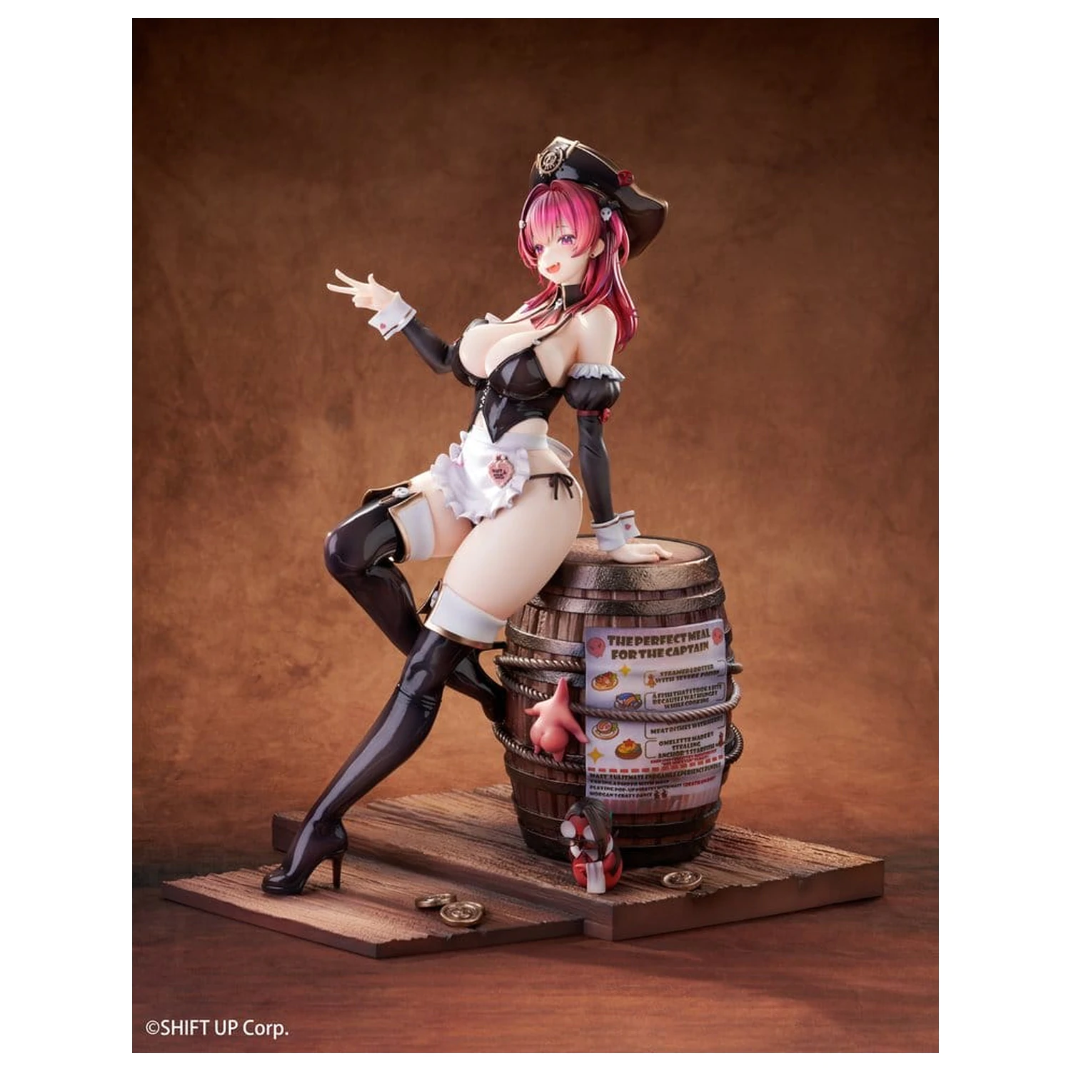 Goddess of Victory: Nikke 1/4 Mast: Romantic Maid Deluxe Edtition PVC szobor figura 42 cm   termékfotó