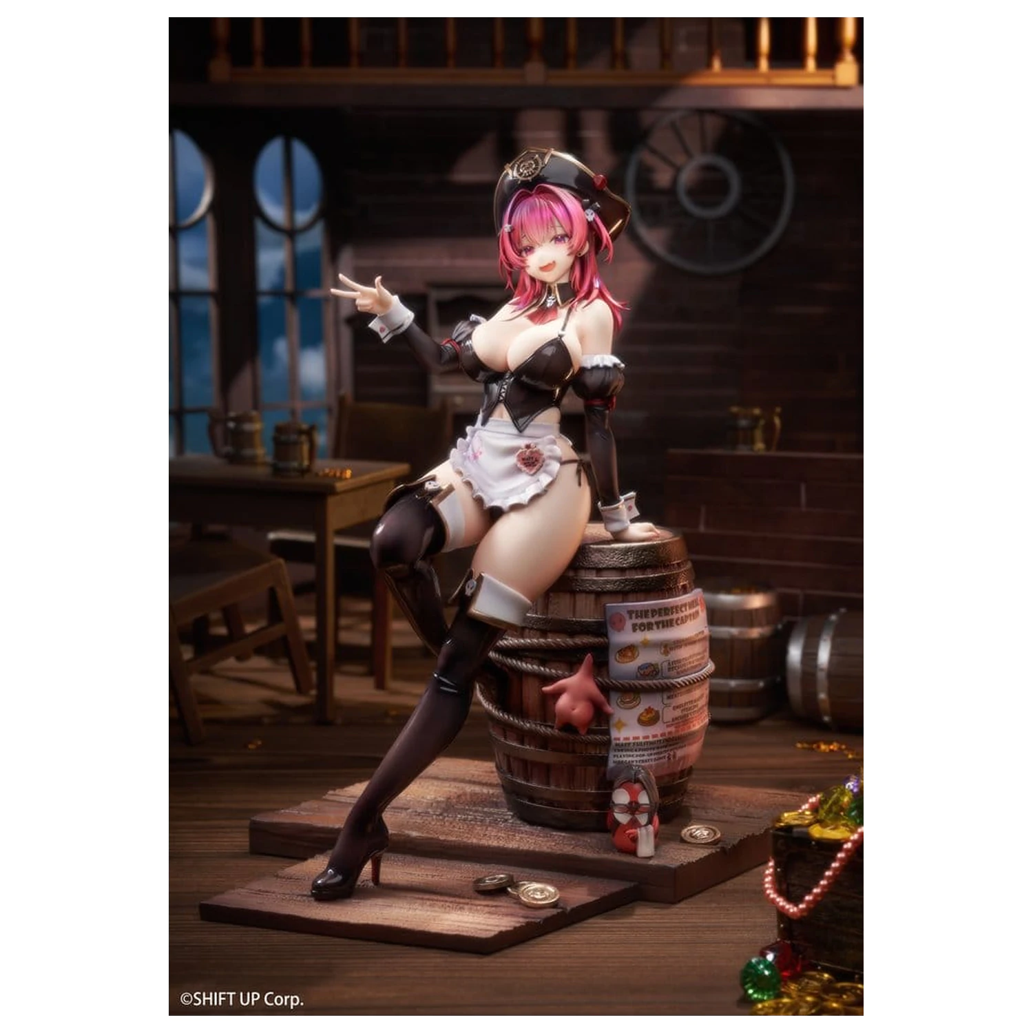 Goddess of Victory: Nikke 1/4 Mast: Romantic Maid PVC szobor figura 42 cm   termékfotó