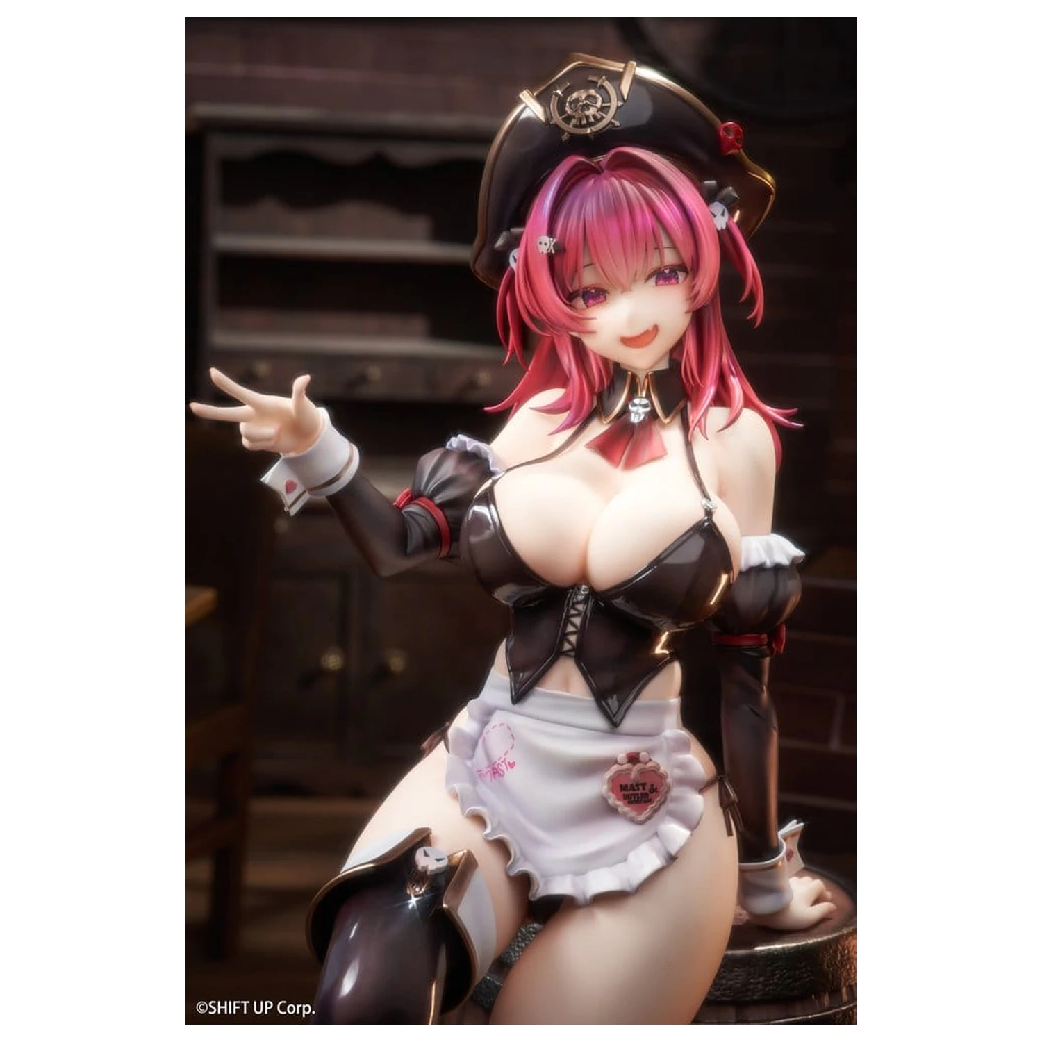Goddess of Victory: Nikke 1/4 Mast: Romantic Maid PVC szobor figura 42 cm   termékfotó