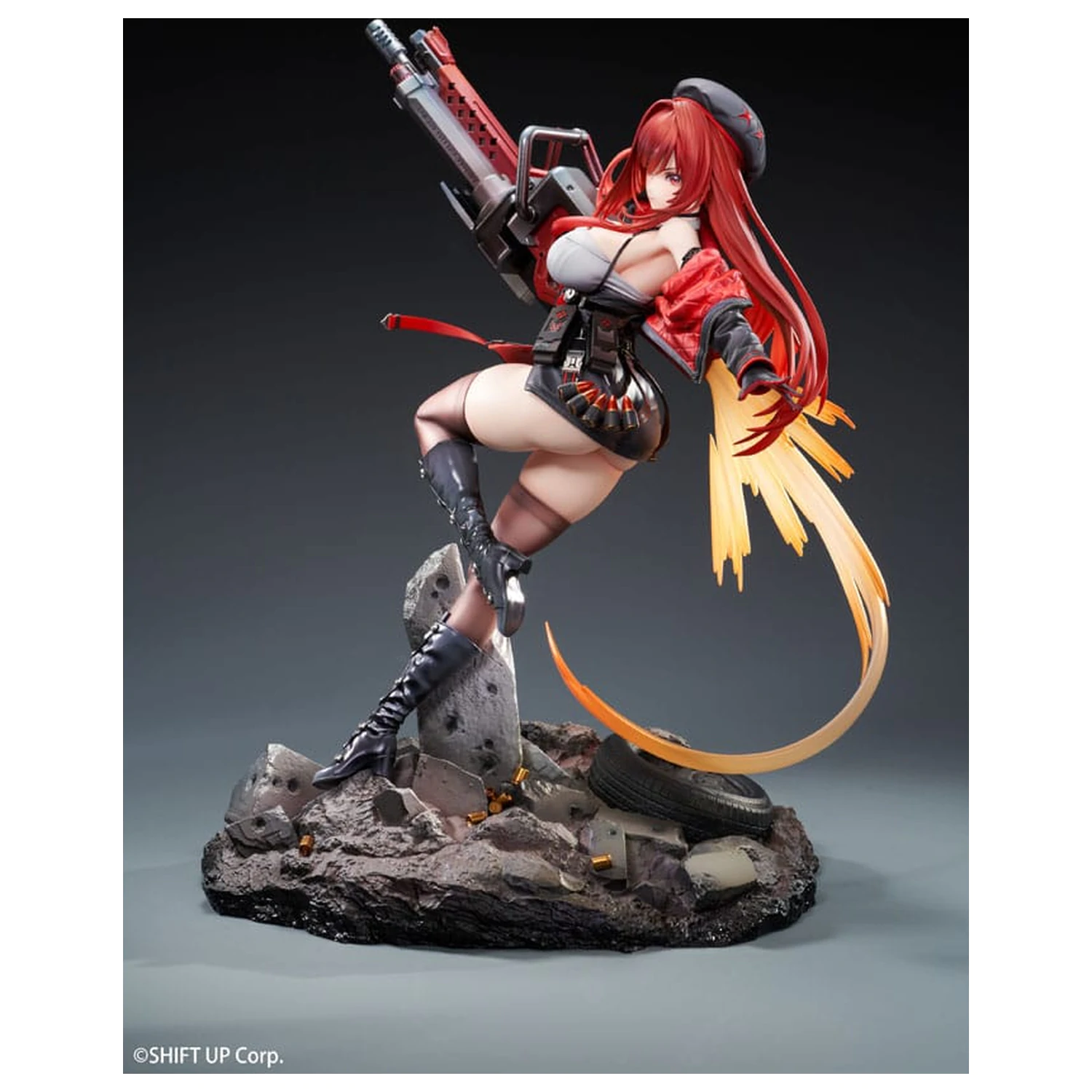 Goddess of Victory: Nikke 1/4 Nikke Rapi: Red Hood DX Ver. PVC szobor figura 47 cm  termékfotó
