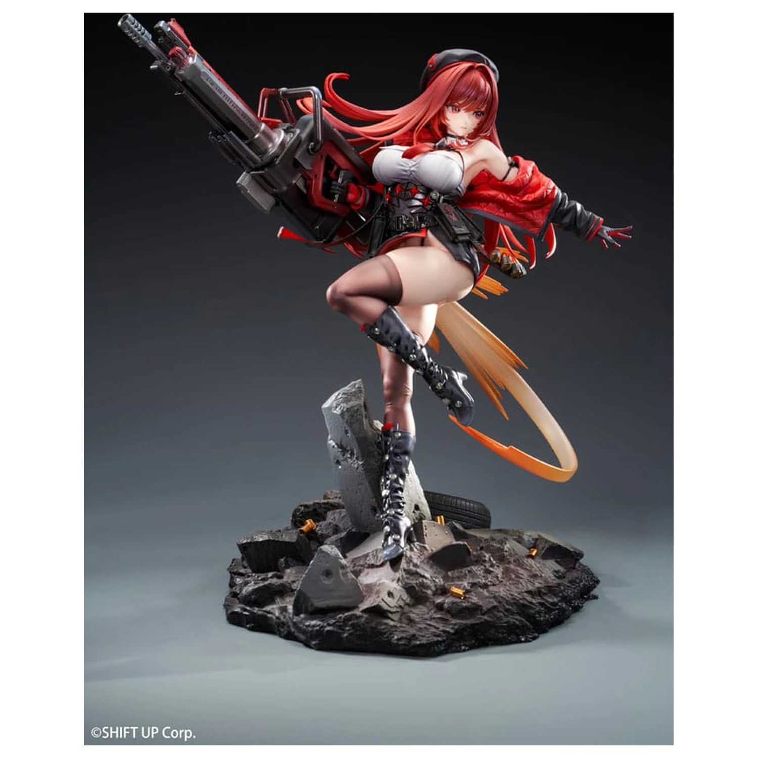 Goddess of Victory: Nikke 1/4 Nikke Rapi: Red Hood DX Ver. PVC szobor figura 47 cm  termékfotó