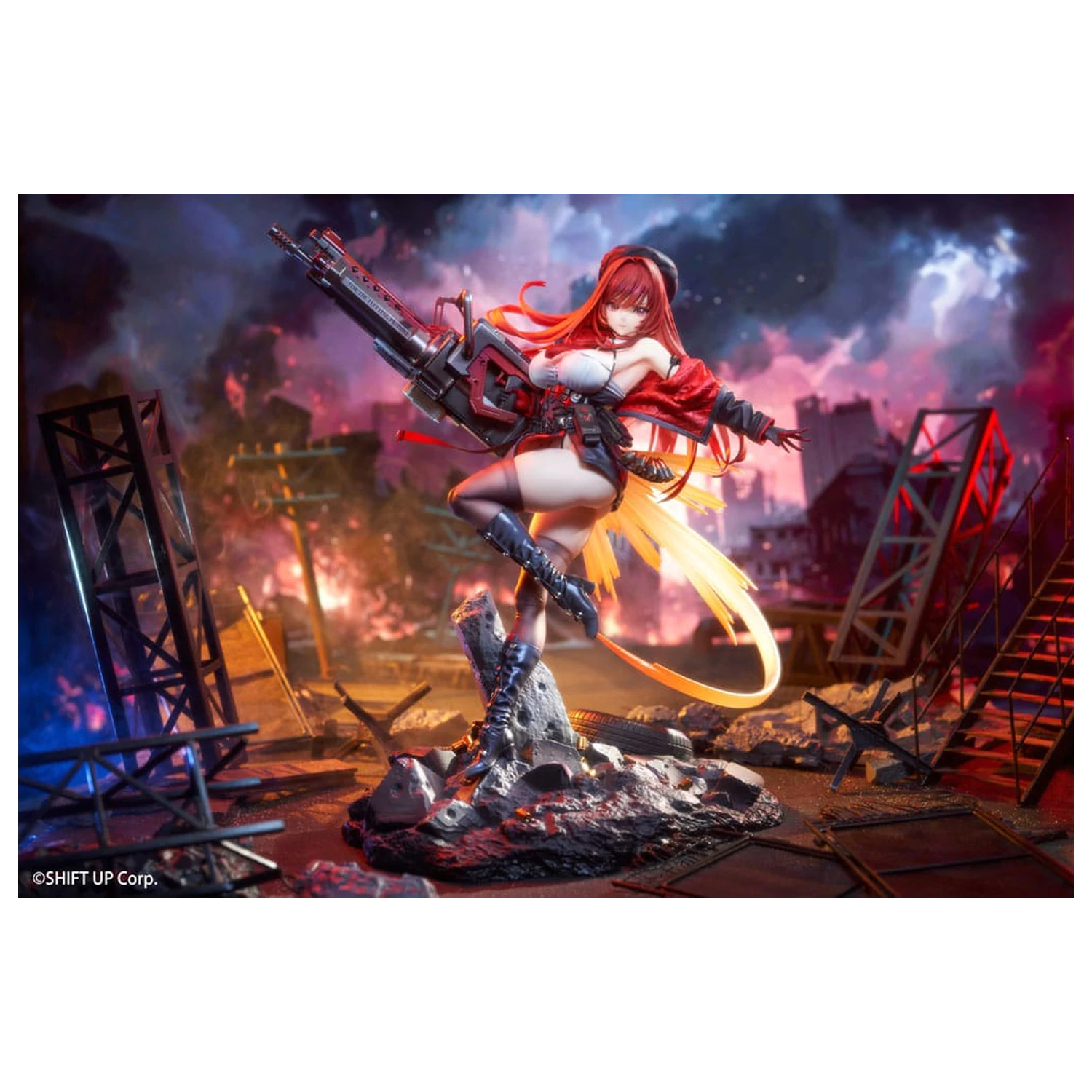 Goddess of Victory: Nikke 1/4 Nikke Rapi: Red Hood PVC szobor figura 47 cm  termékfotó