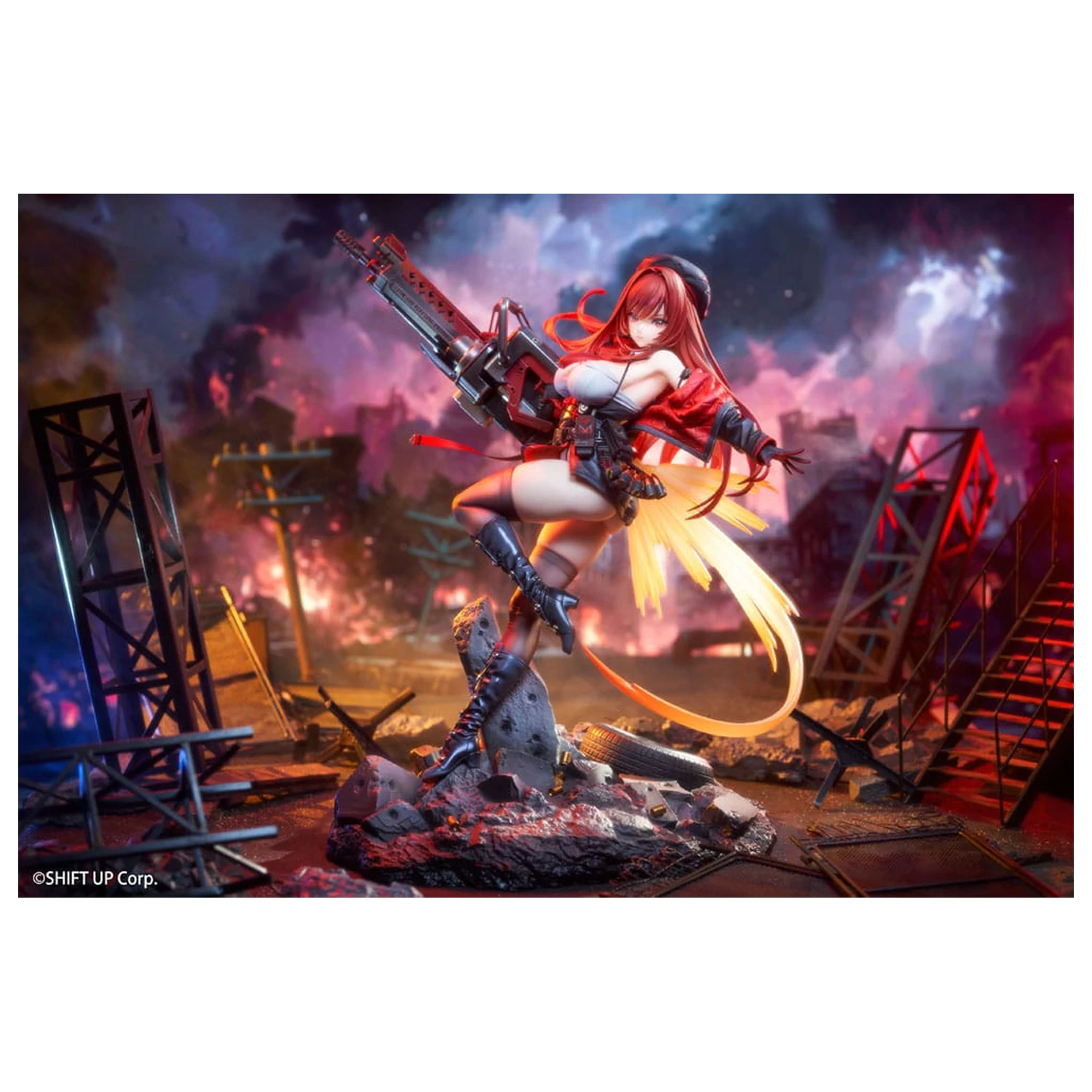 Goddess of Victory: Nikke 1/4 Nikke Rapi: Red Hood PVC szobor figura 47 cm  termékfotó