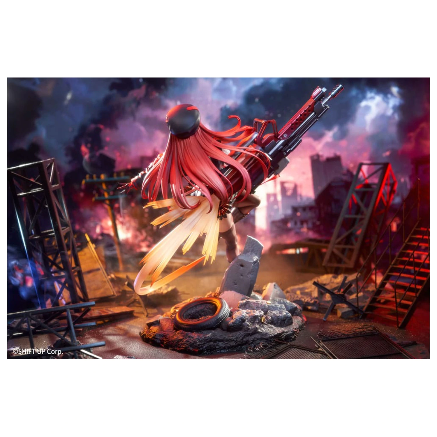 Goddess of Victory: Nikke 1/4 Nikke Rapi: Red Hood PVC szobor figura 47 cm  termékfotó