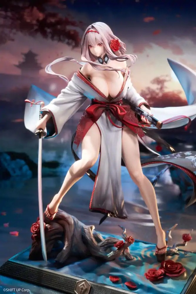 Goddess of Victory: Nikke 1/4 Scarlet: Black Shadow Longing Flower DX ver. PVC szobor figura 45 cm termékfotó