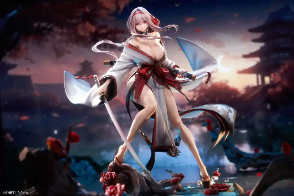 Goddess of Victory: Nikke 1/4 Scarlet: Black Shadow Longing Flower DX ver. PVC szobor figura 45 cm termékfotó