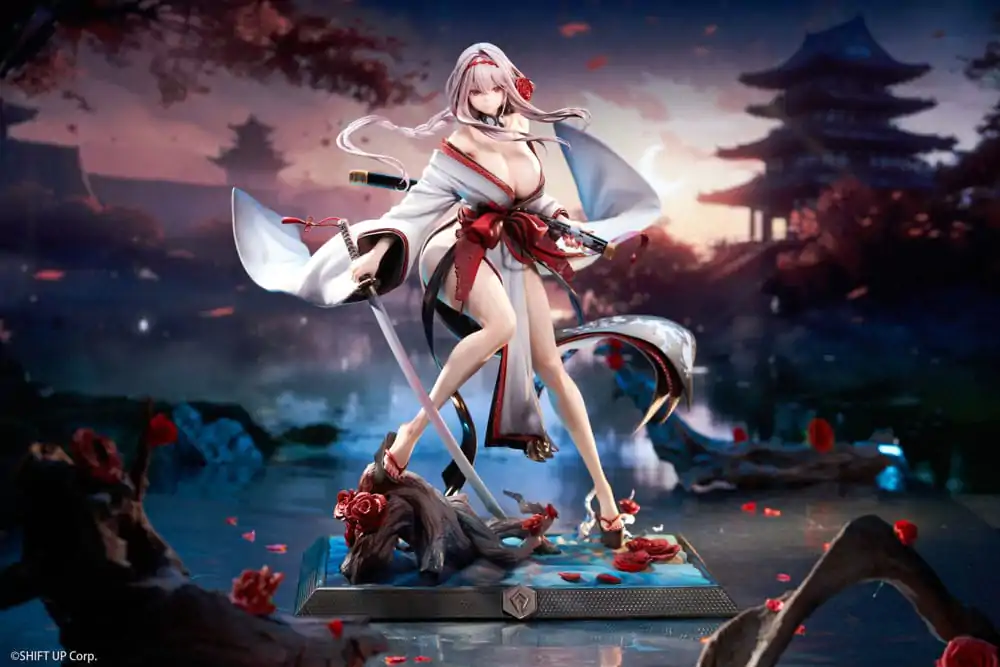 Goddess of Victory: Nikke 1/4 Scarlet: Black Shadow Longing Flower DX ver. PVC szobor figura 45 cm termékfotó