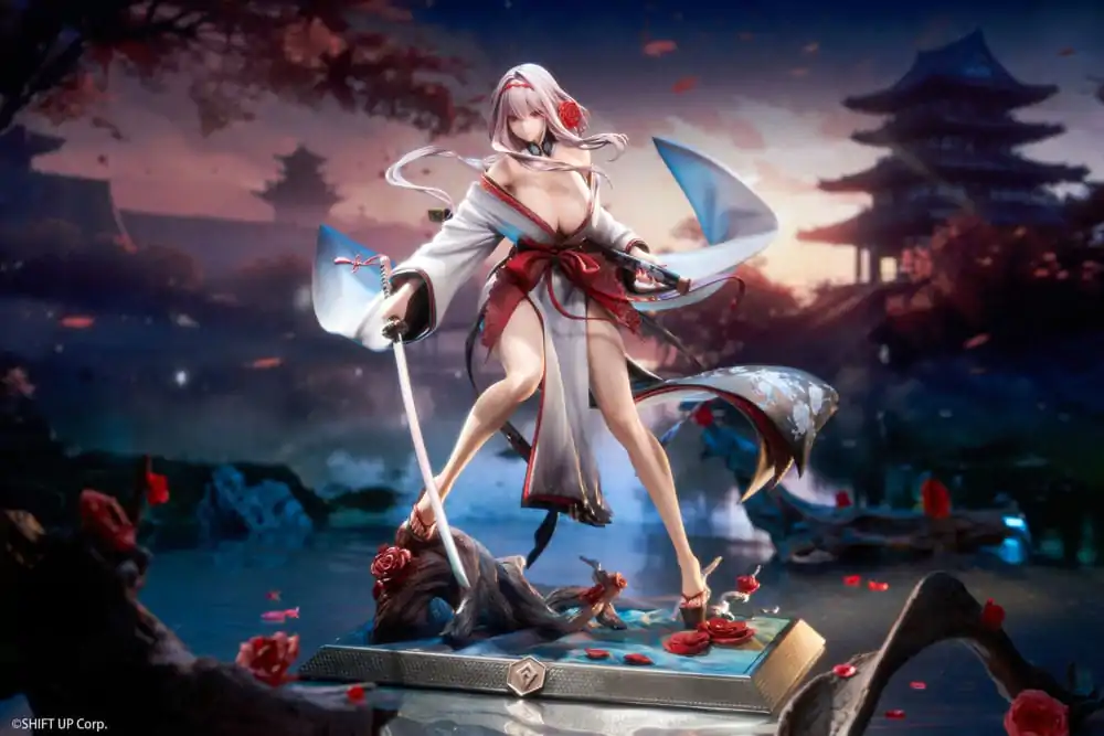 Goddess of Victory: Nikke 1/4 Scarlet: Black Shadow Longing Flower PVC szobor figura 45 cm termékfotó