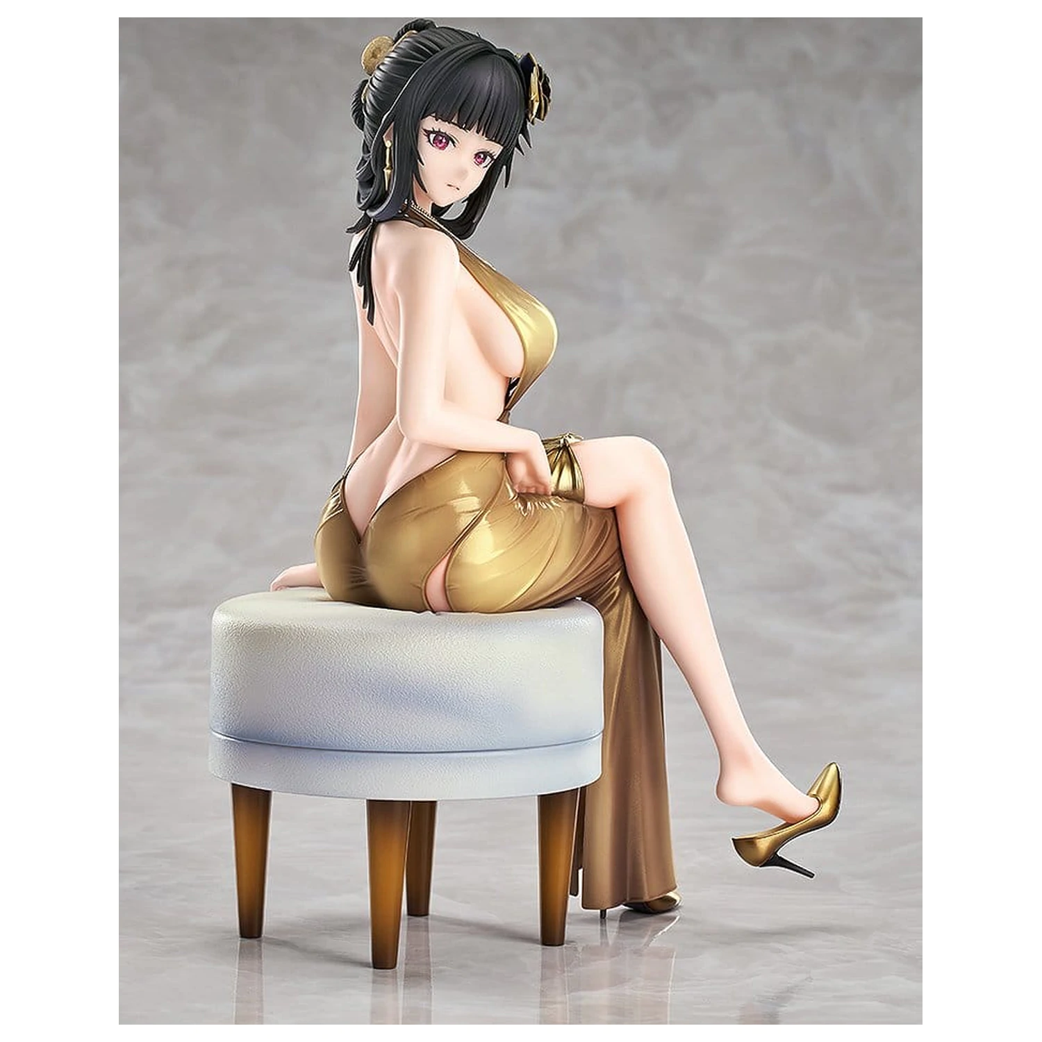 Goddess of Victory: Nikke 1/7 D: Killer Wife - Secret Party Cleaner PVC szobor figura 21 cm termékfotó