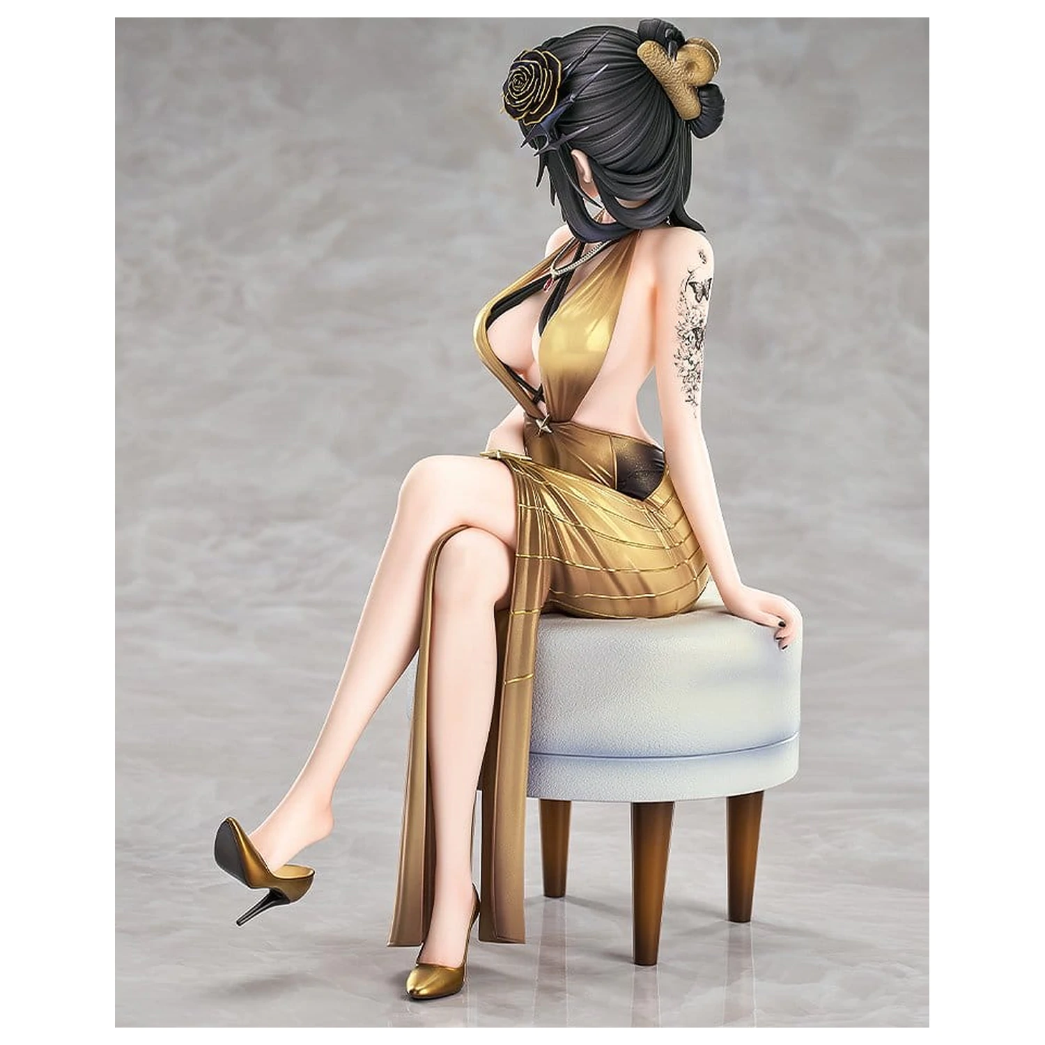 Goddess of Victory: Nikke 1/7 D: Killer Wife - Secret Party Cleaner PVC szobor figura 21 cm termékfotó