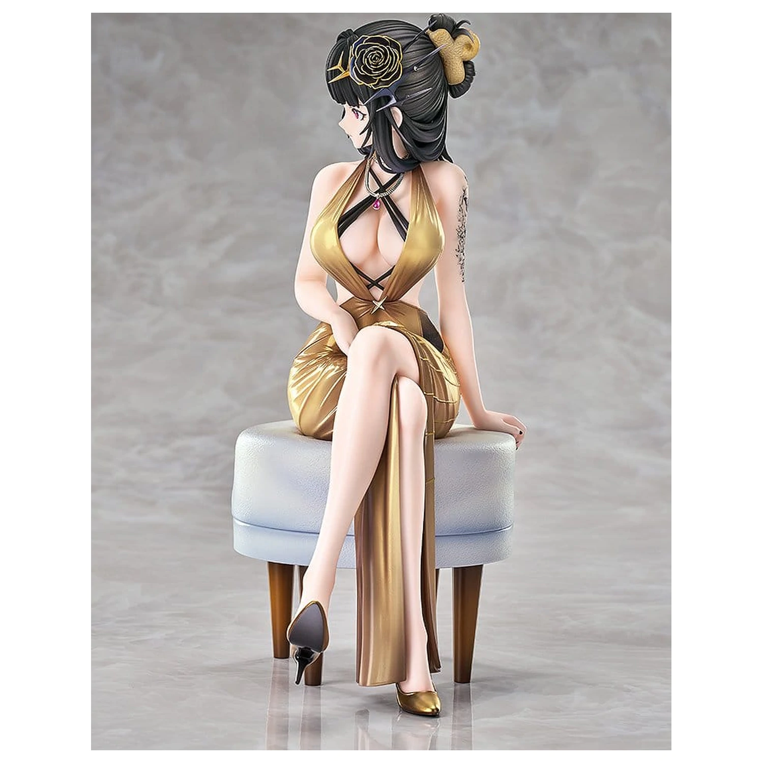 Goddess of Victory: Nikke 1/7 D: Killer Wife - Secret Party Cleaner PVC szobor figura 21 cm termékfotó