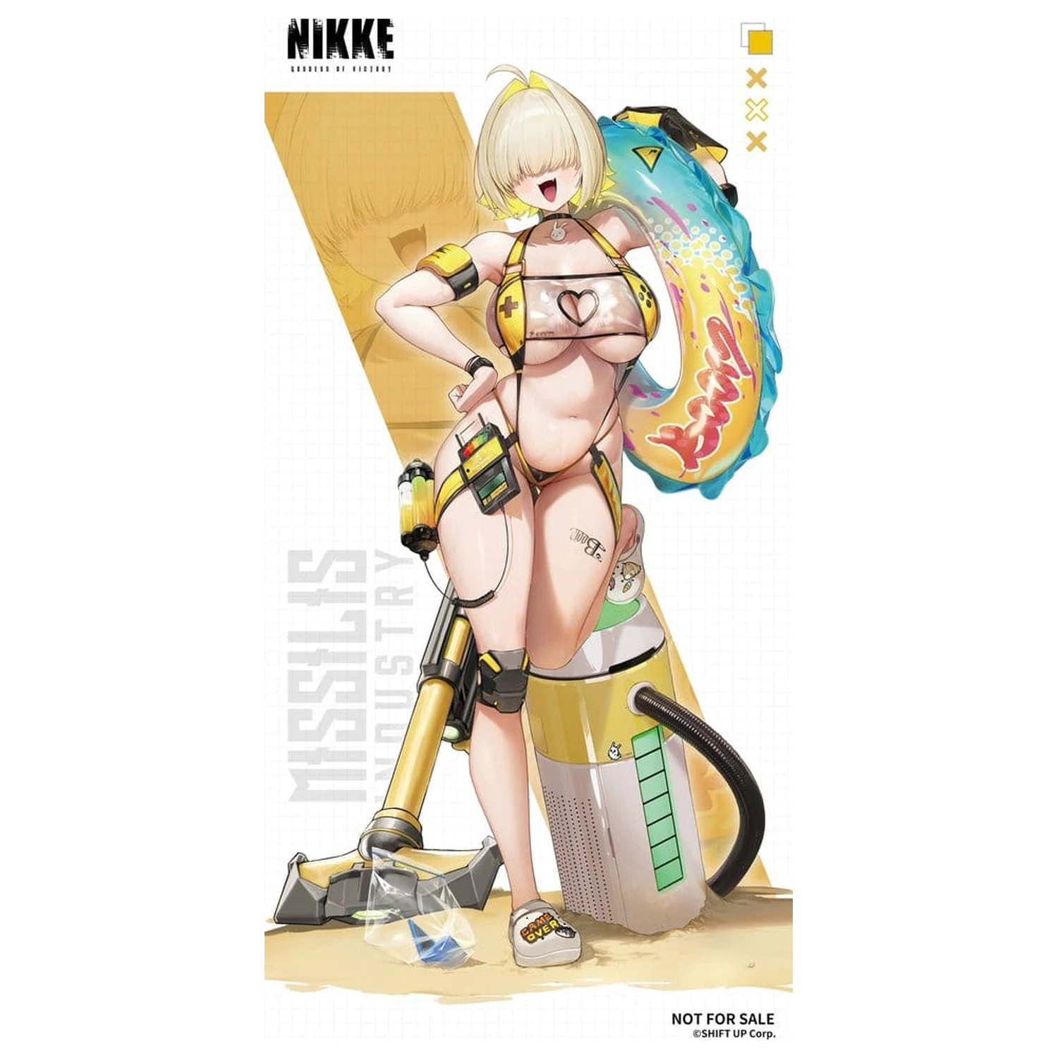 Goddess of Victory: Nikke 1/7 Elegg: Boom and Shock Deluxe Edtition PVC szobor figura 28 cm  termékfotó