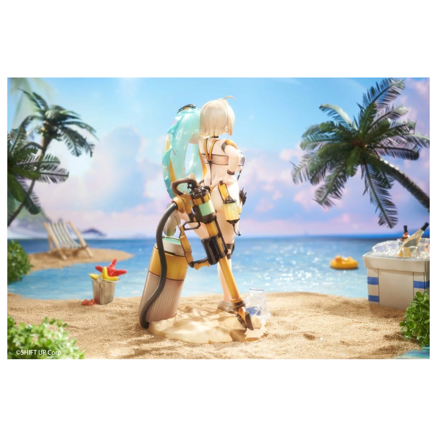 Goddess of Victory: Nikke 1/7 Elegg: Boom and Shock PVC szobor figura 28 cm   termékfotó