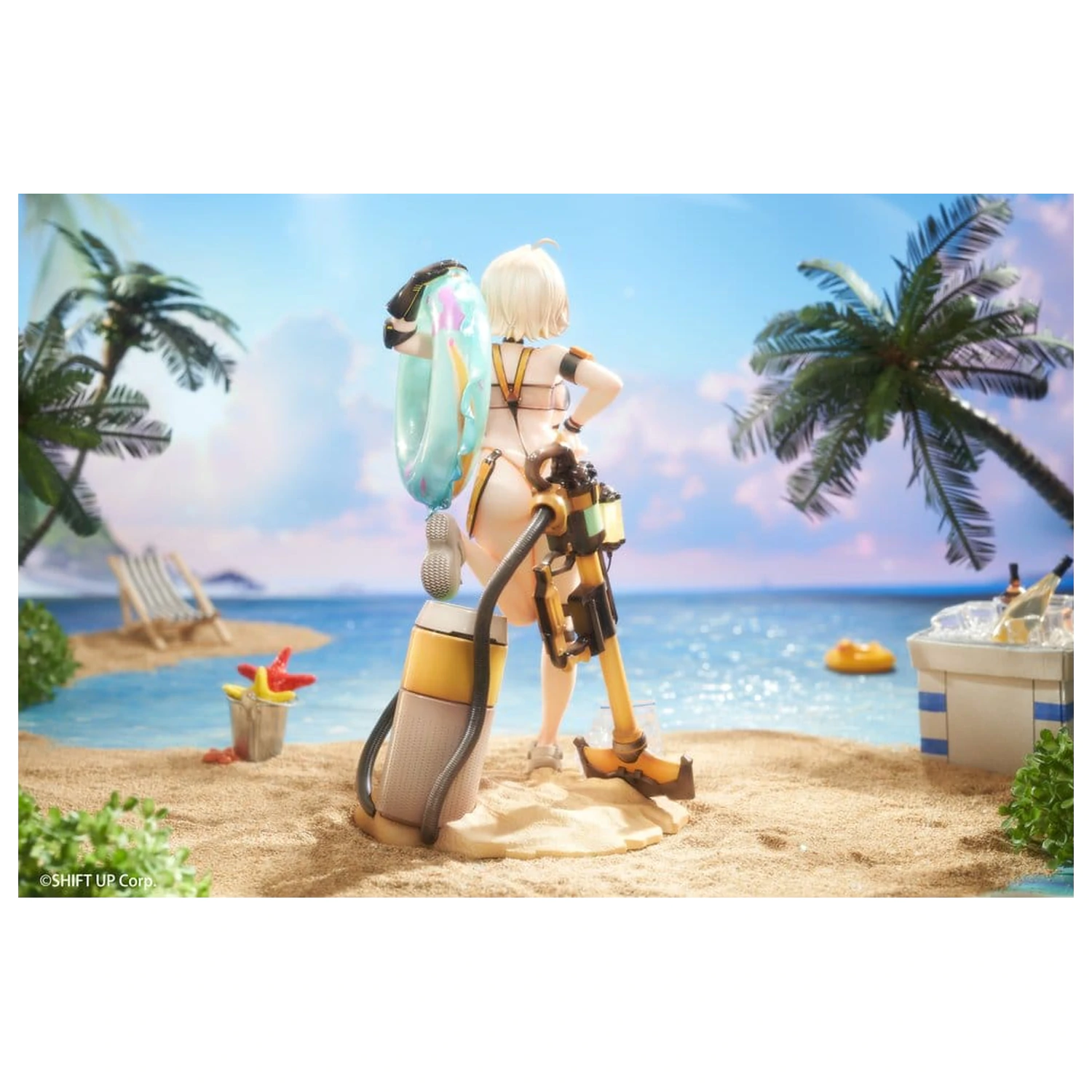 Goddess of Victory: Nikke 1/7 Elegg: Boom and Shock PVC szobor figura 28 cm   termékfotó