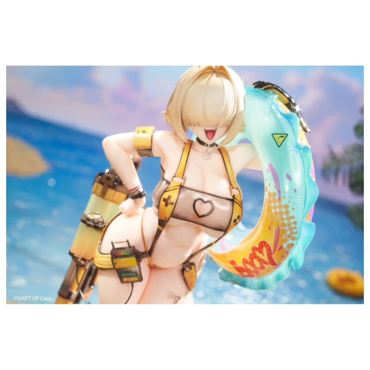 Goddess of Victory: Nikke 1/7 Elegg: Boom and Shock PVC szobor figura 28 cm   termékfotó