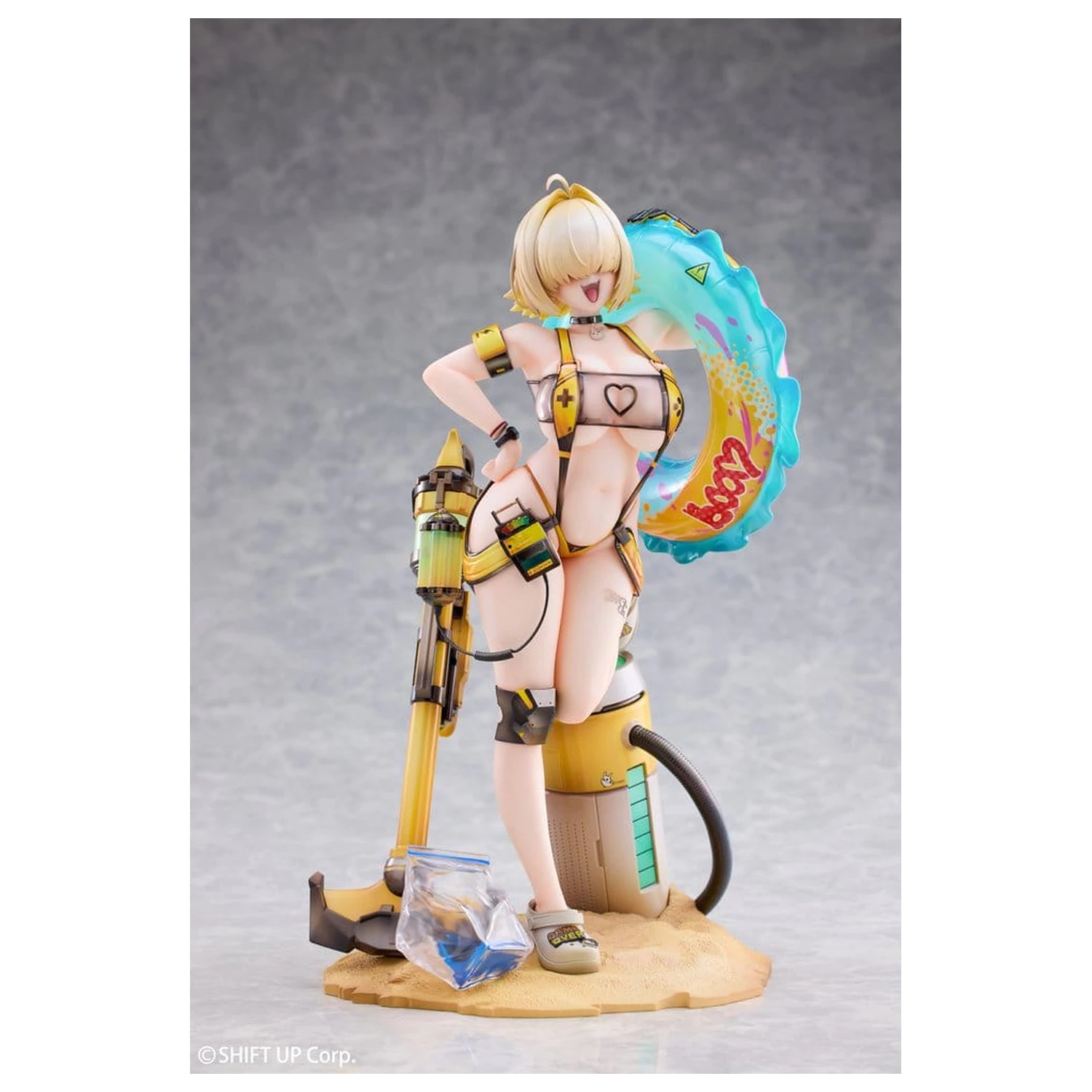 Goddess of Victory: Nikke 1/7 Elegg: Boom and Shock PVC szobor figura 28 cm   termékfotó