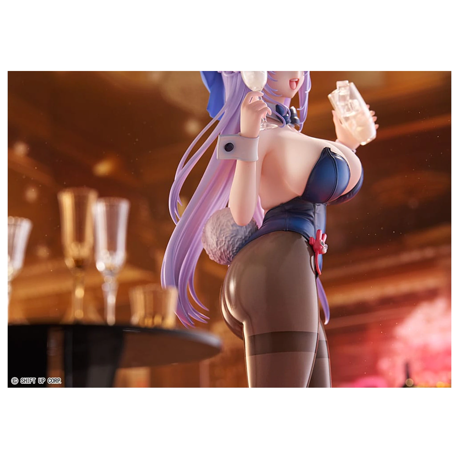 Goddess of Victory: Nikke 1/7 Folkwang: Moist Rabbit PVC szobor figura 29 cm  termékfotó