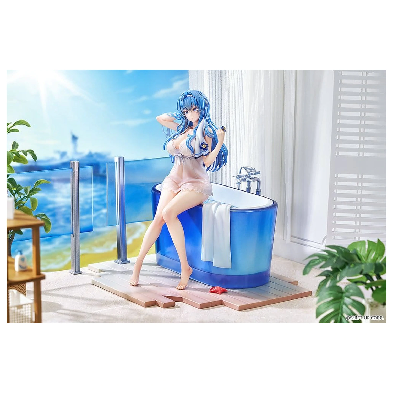 Goddess of Victory: Nikke 1/7 Helm Post-Shower Moment PVC figura 22 cm termékfotó