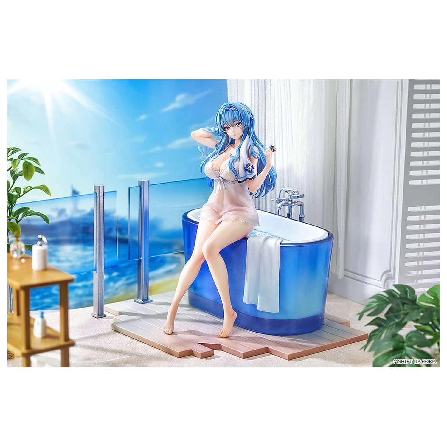 Goddess of Victory: Nikke 1/7 Helm Post-Shower Moment PVC figura 22 cm termékfotó