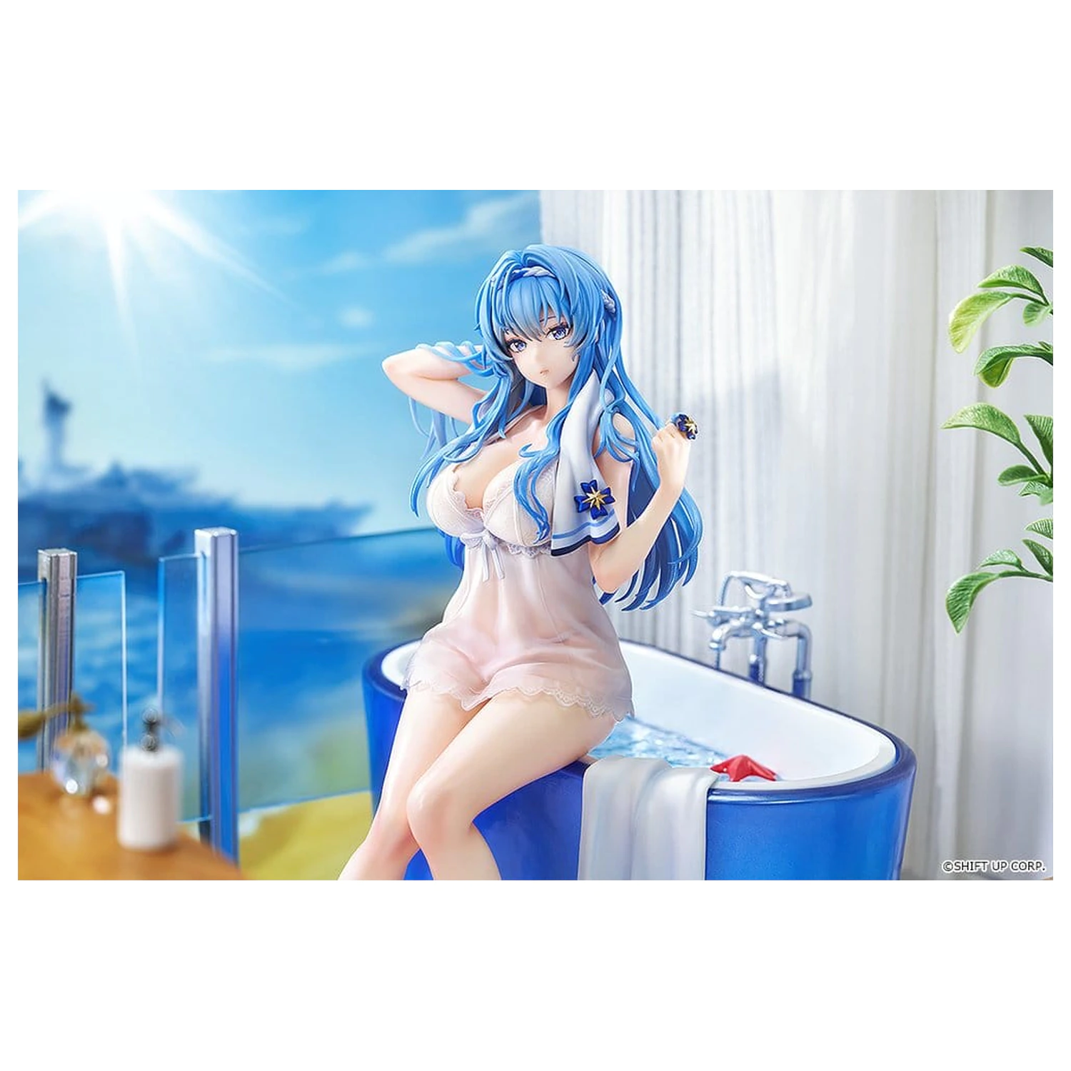 Goddess of Victory: Nikke 1/7 Helm Post-Shower Moment PVC figura 22 cm termékfotó