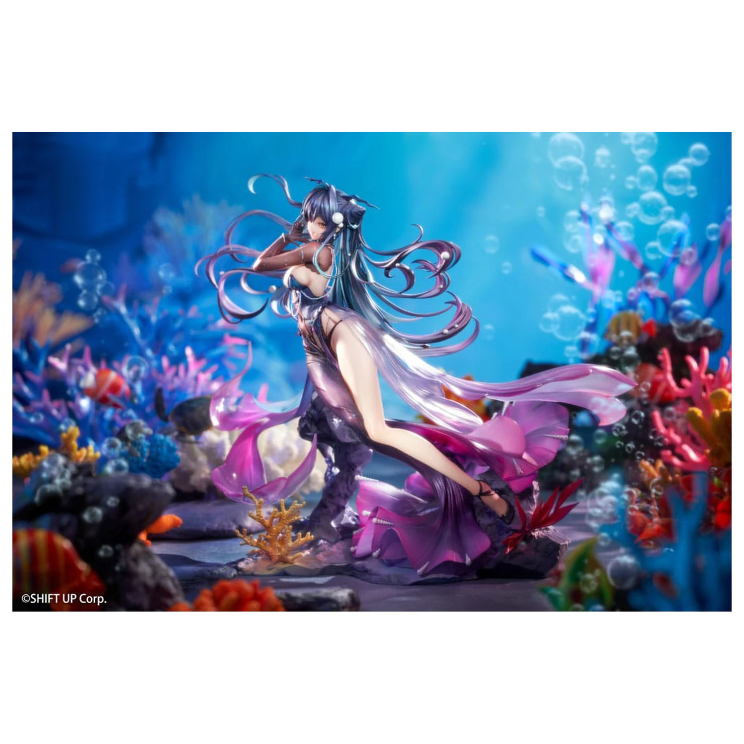 Goddess of Victory: Nikke 1/7 Little Mermaid Abyss Flower PVC szobor figura 24 cm termékfotó