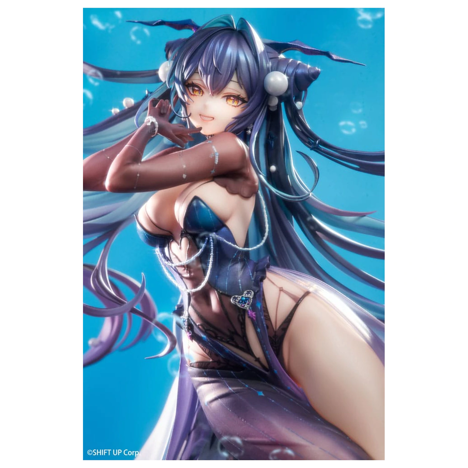 Goddess of Victory: Nikke 1/7 Little Mermaid Abyss Flower PVC szobor figura 24 cm termékfotó