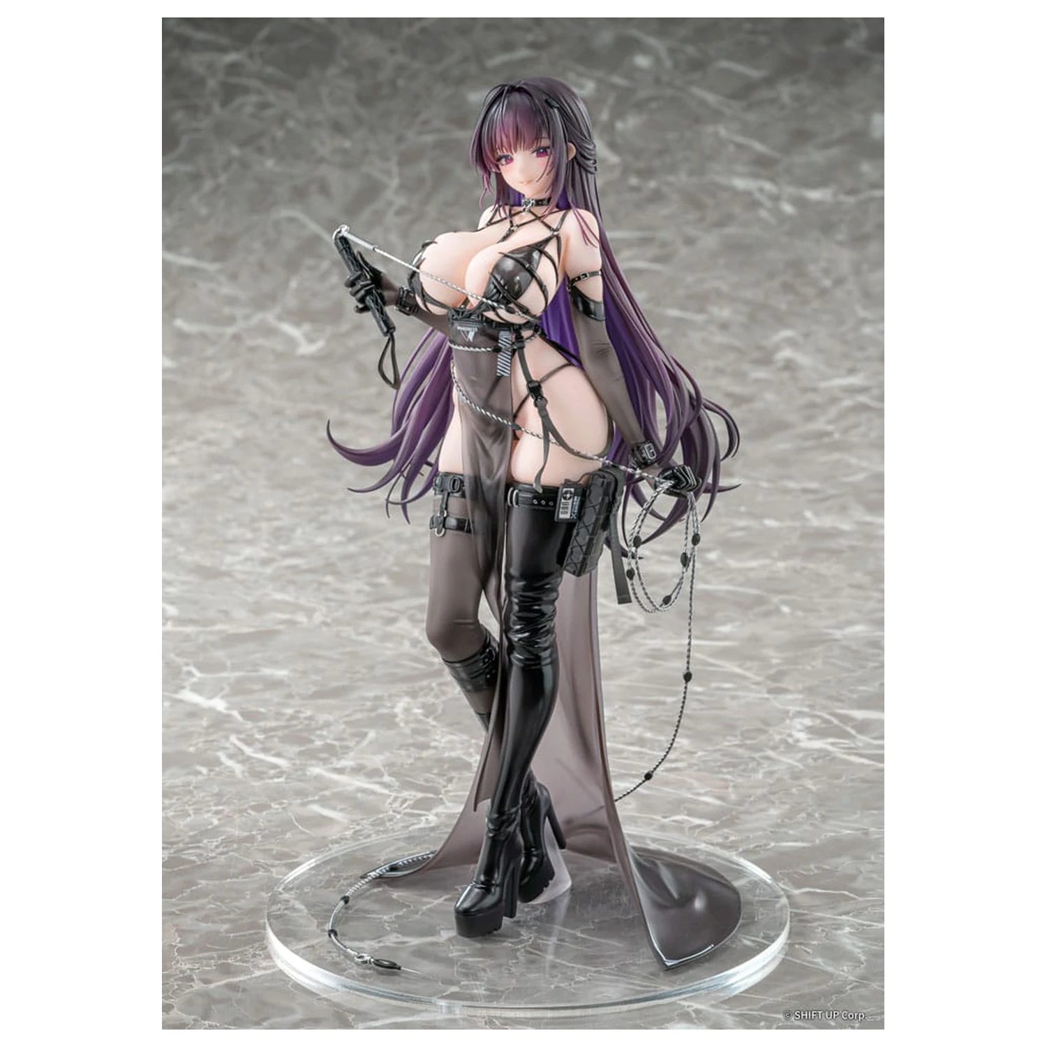 Goddess of Victory: Nikke 1/7 Mihara Bonding Chain PVC szobor figura 29 cm termékfotó