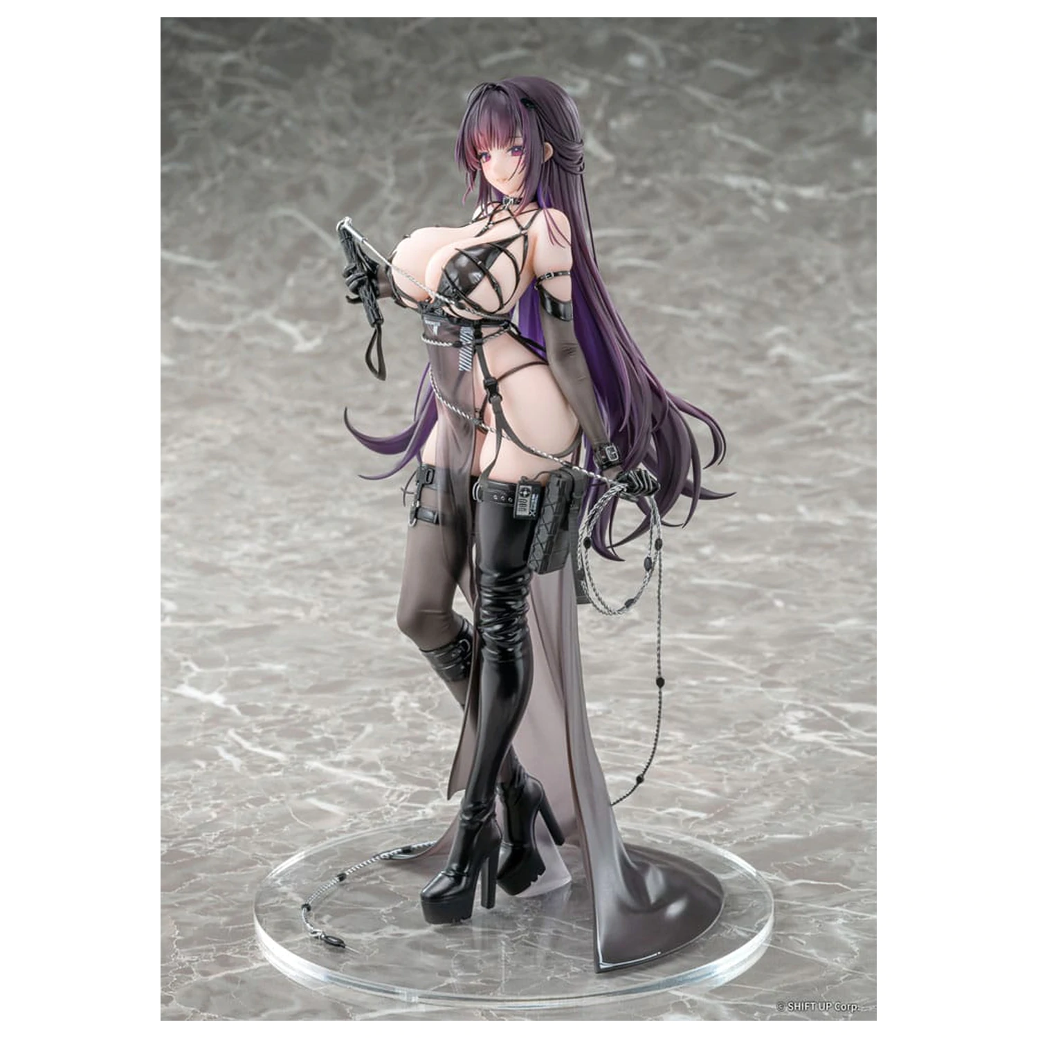 Goddess of Victory: Nikke 1/7 Mihara Bonding Chain PVC szobor figura 29 cm termékfotó