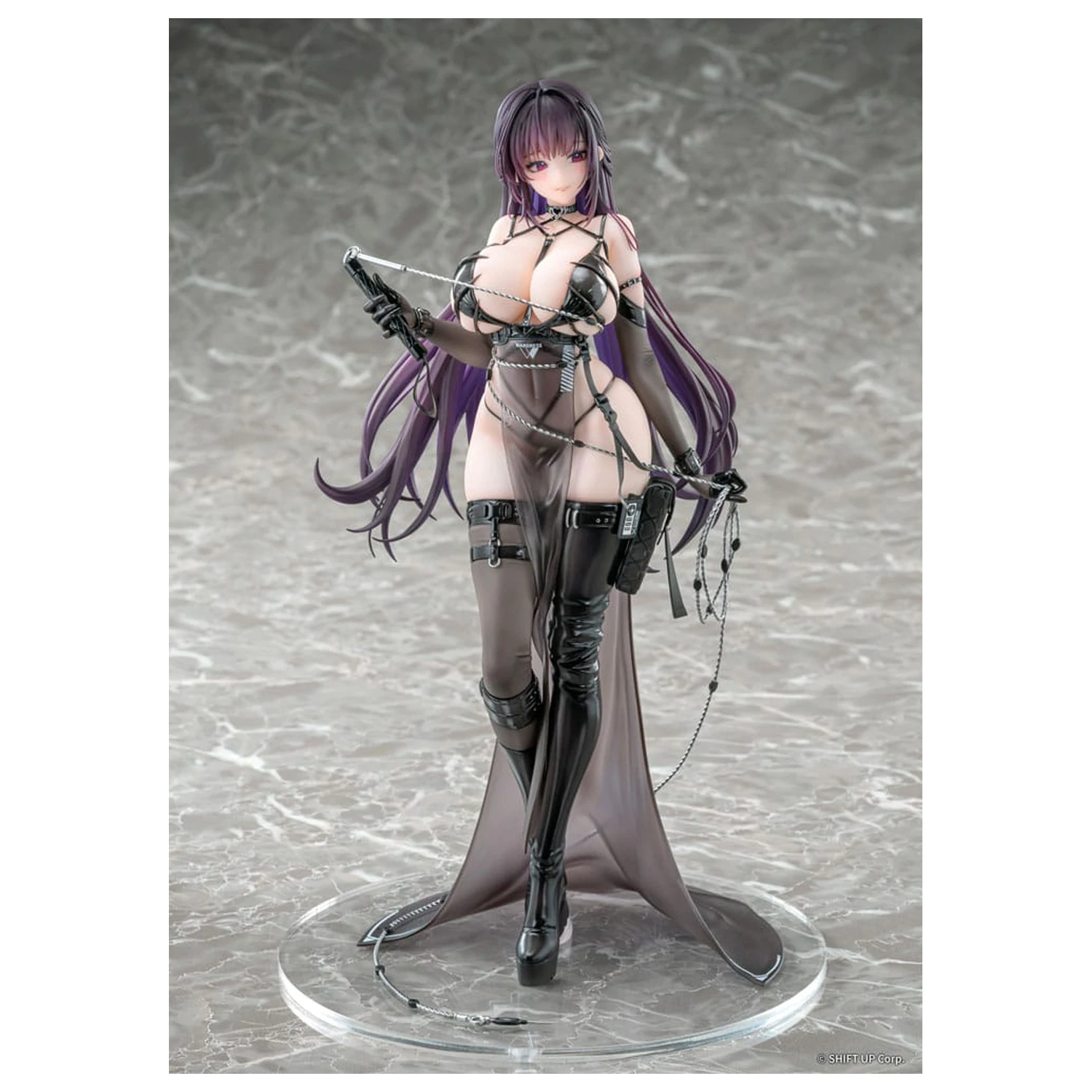 Goddess of Victory: Nikke 1/7 Mihara Bonding Chain PVC szobor figura 29 cm termékfotó