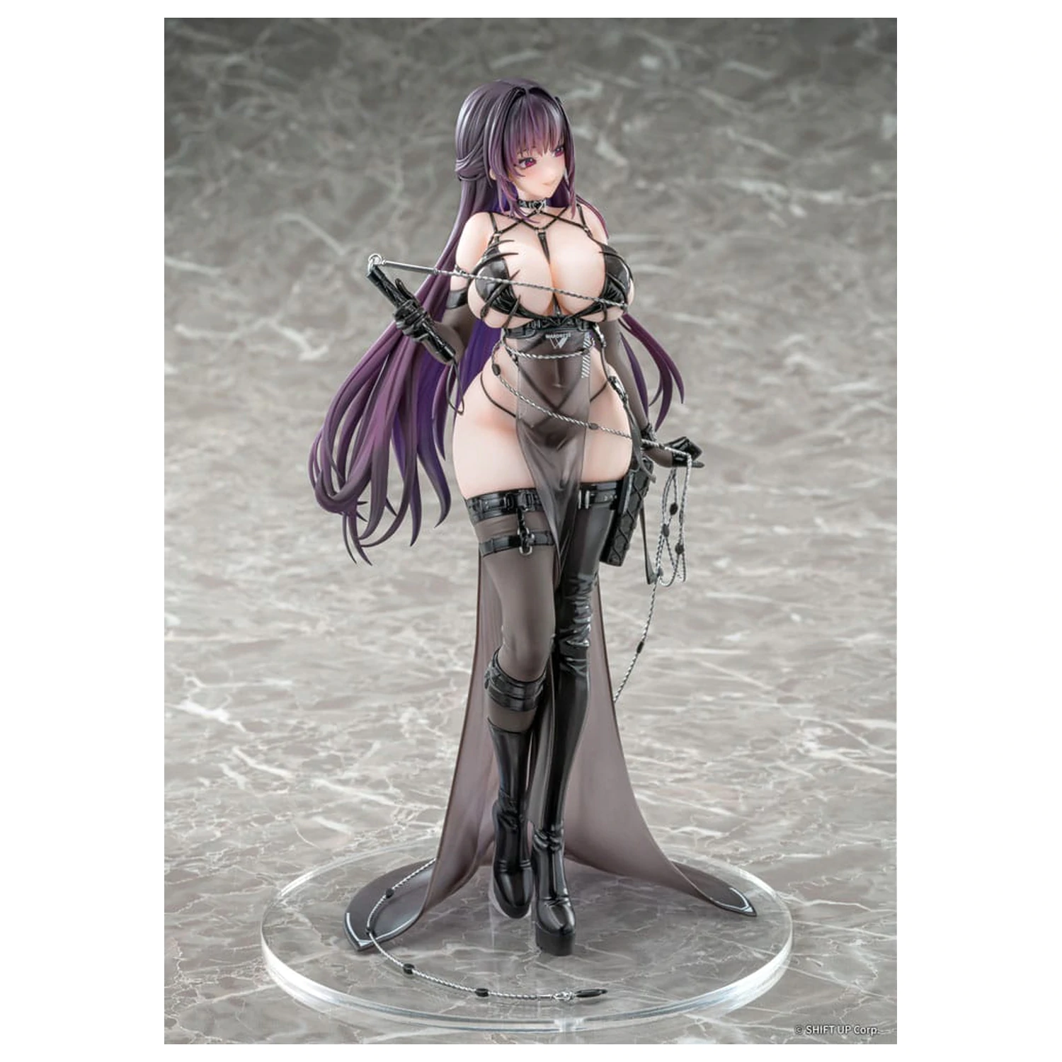 Goddess of Victory: Nikke 1/7 Mihara Bonding Chain PVC szobor figura 29 cm termékfotó