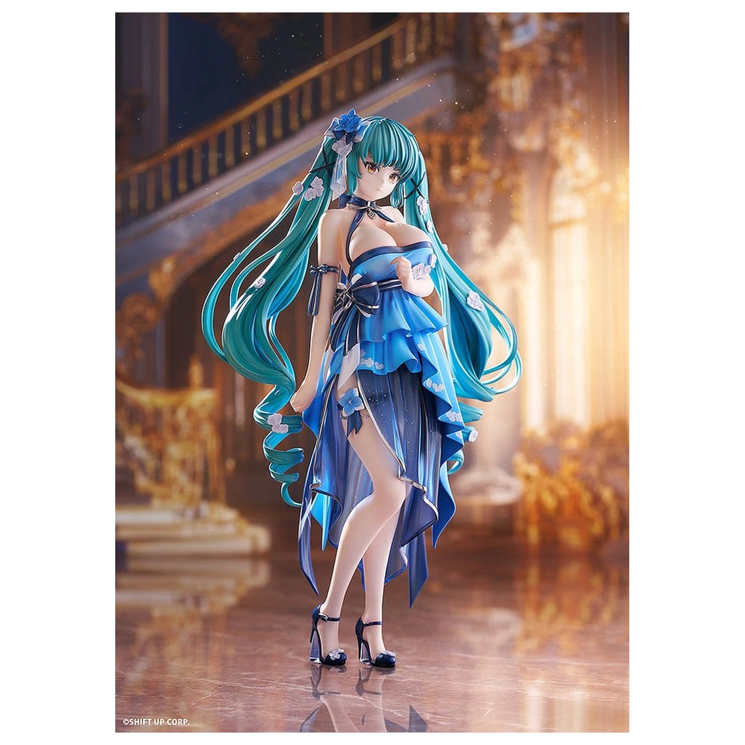 Goddess of Victory: Nikke 1/7 Privaty: Banquet Princess PVC szobor figura 24 cm   termékfotó