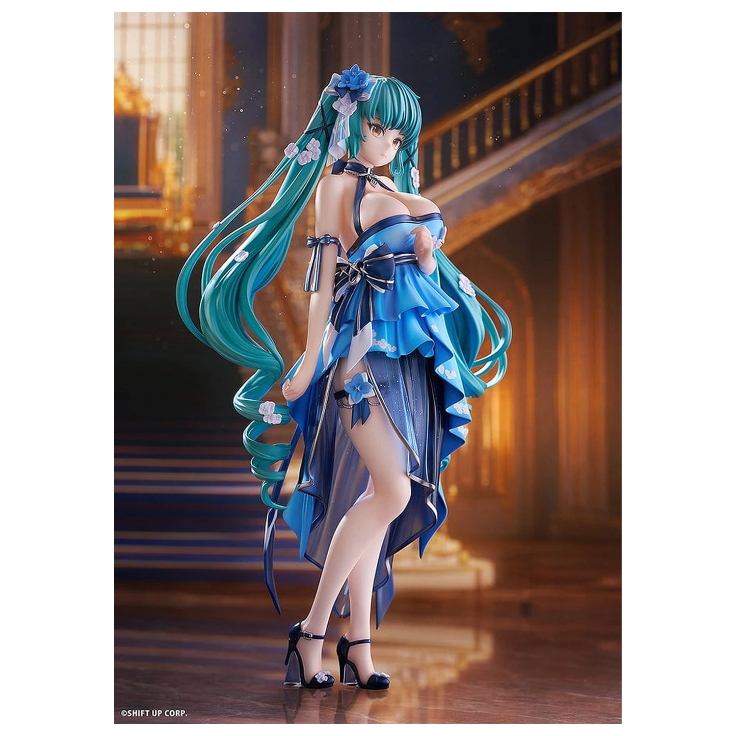 Goddess of Victory: Nikke 1/7 Privaty: Banquet Princess PVC szobor figura 24 cm   termékfotó
