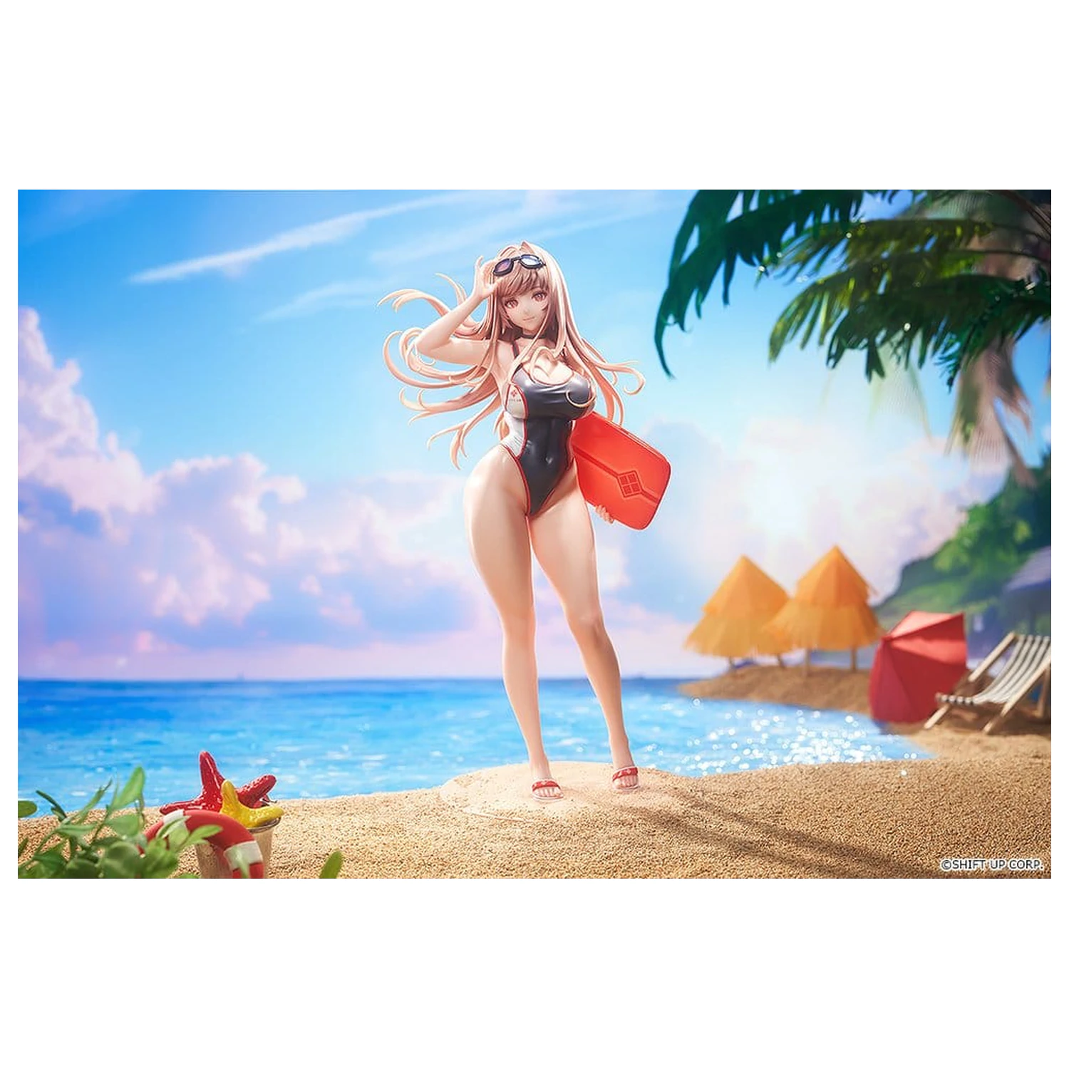 Goddess of Victory: Nikke 1/7 Rapi: Classic Vacation PVC figura 25 cm termékfotó
