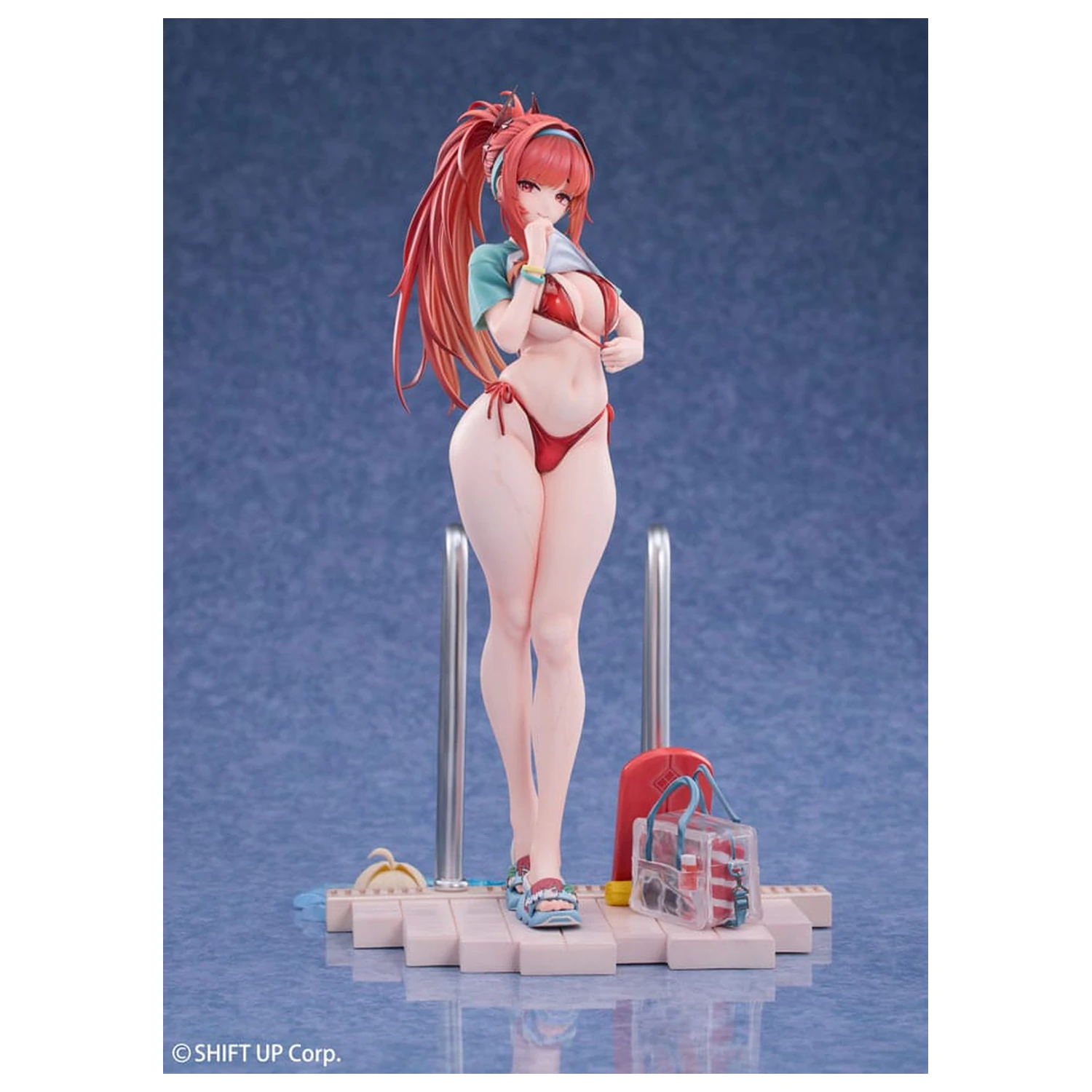 Goddess of Victory: Nikke 1/7 Rapi: Red Hood Red Flavor Deluxe Edtition PVC szobor figura 28 cm termékfotó