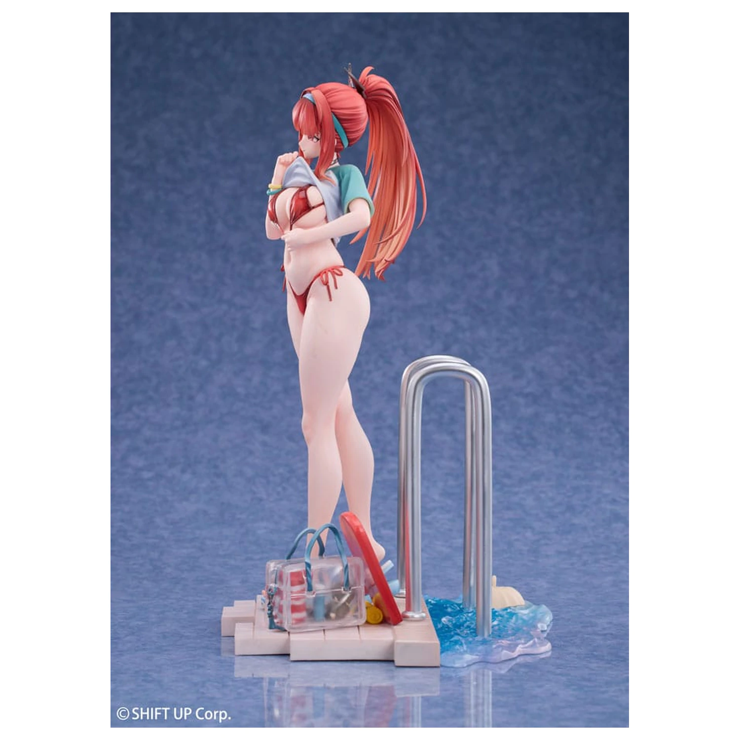 Goddess of Victory: Nikke 1/7 Rapi: Red Hood Red Flavor Deluxe Edtition PVC szobor figura 28 cm termékfotó