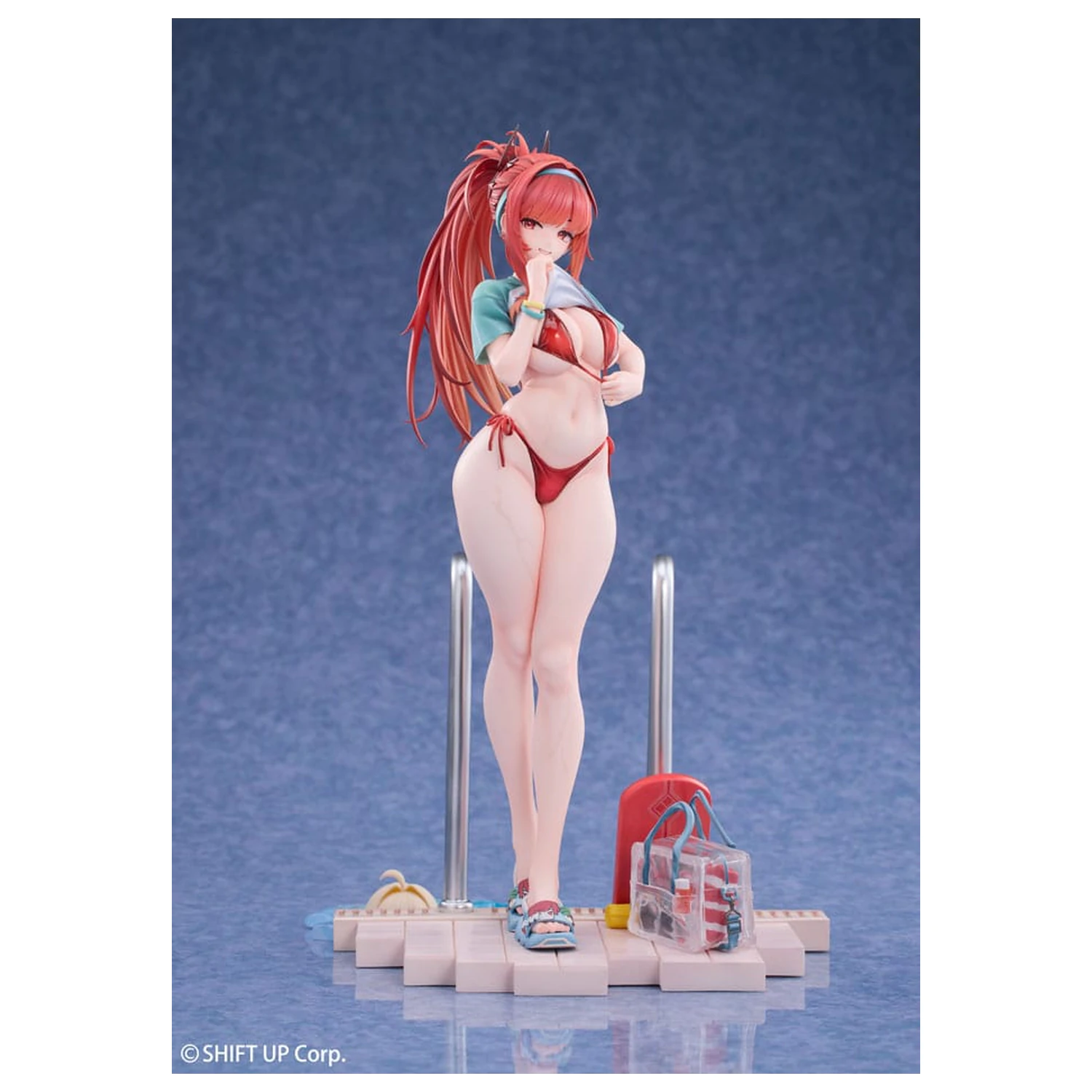 Goddess of Victory: Nikke 1/7 Rapi: Red Hood Red Flavor Deluxe Edtition PVC szobor figura 28 cm termékfotó