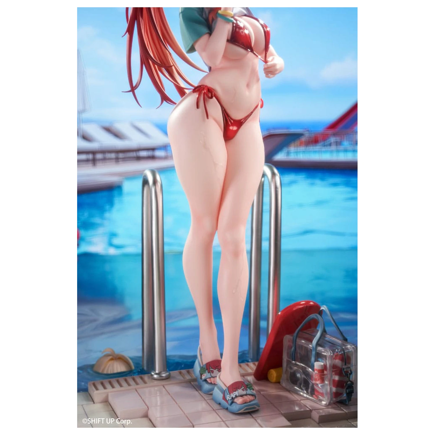 Goddess of Victory: Nikke 1/7 Rapi: Red Hood Red Flavor Deluxe Edtition PVC szobor figura 28 cm termékfotó