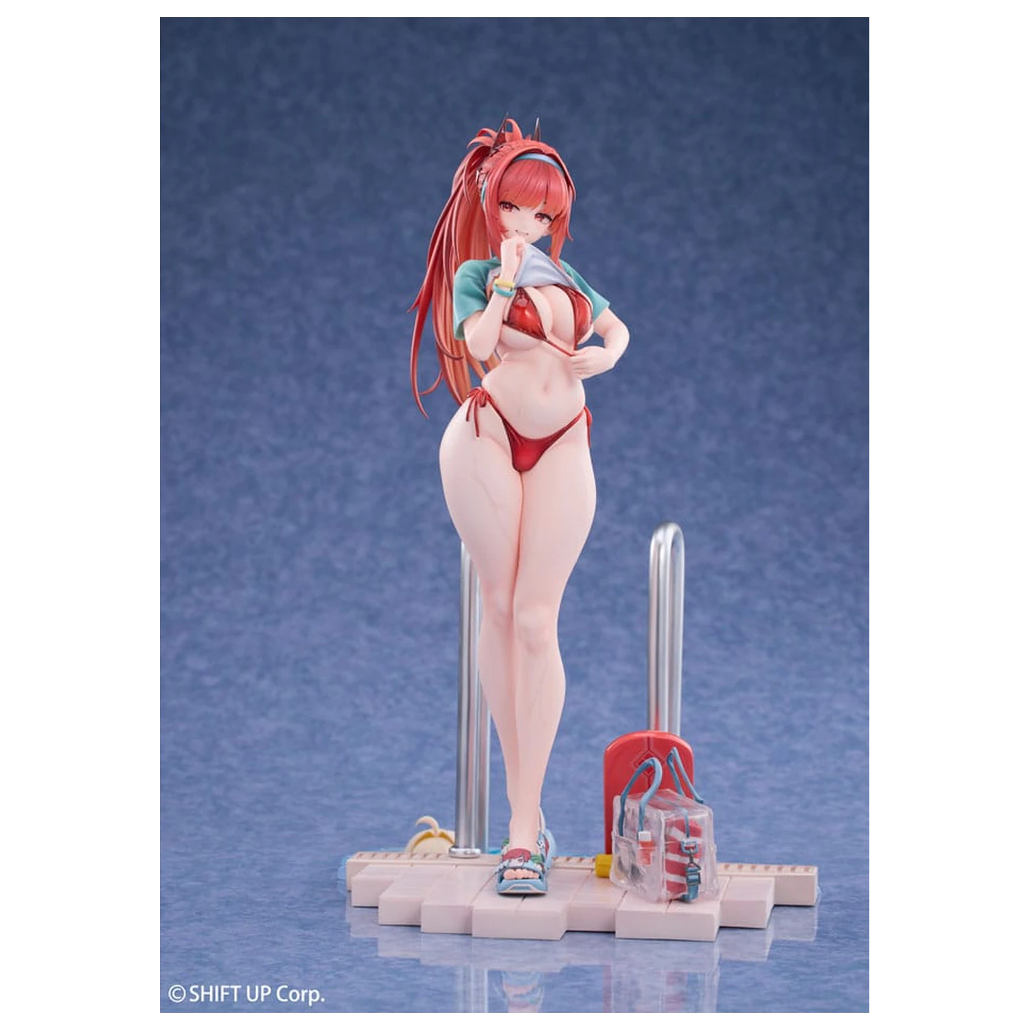 Goddess of Victory: Nikke 1/7 Rapi: Red Hood Red Flavor PVC szobor figura 28 cm  termékfotó