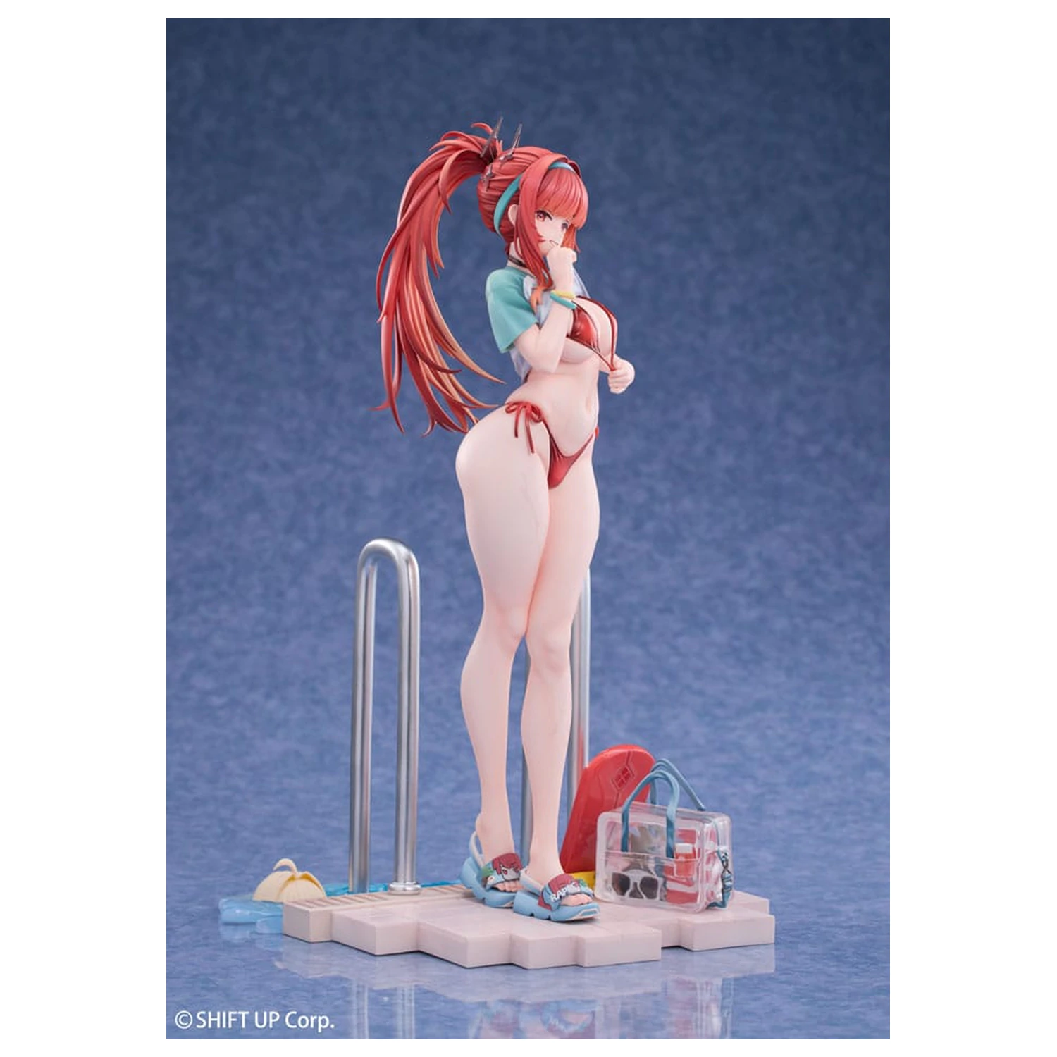 Goddess of Victory: Nikke 1/7 Rapi: Red Hood Red Flavor PVC szobor figura 28 cm  termékfotó