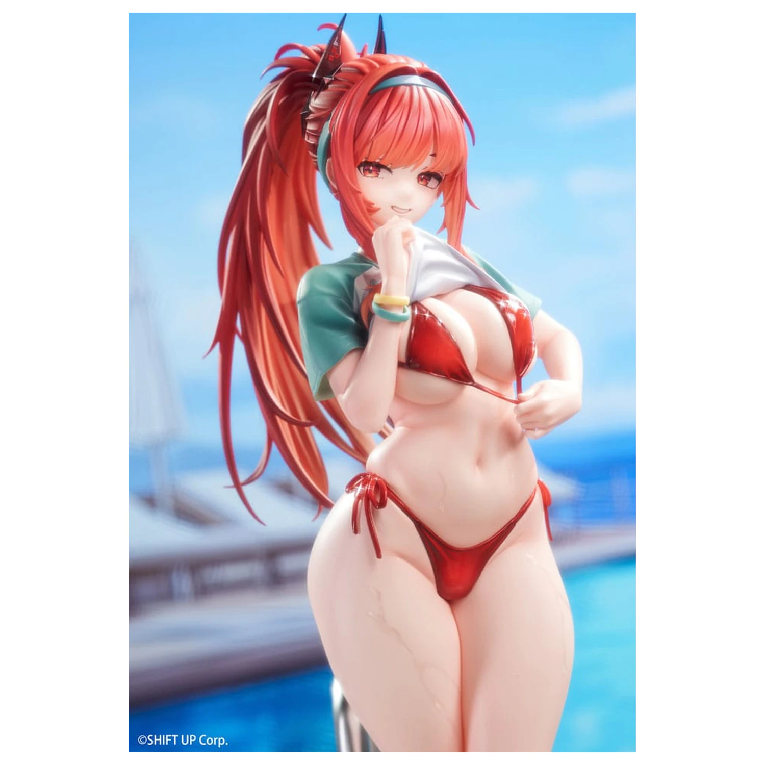 Goddess of Victory: Nikke 1/7 Rapi: Red Hood Red Flavor PVC szobor figura 28 cm  termékfotó
