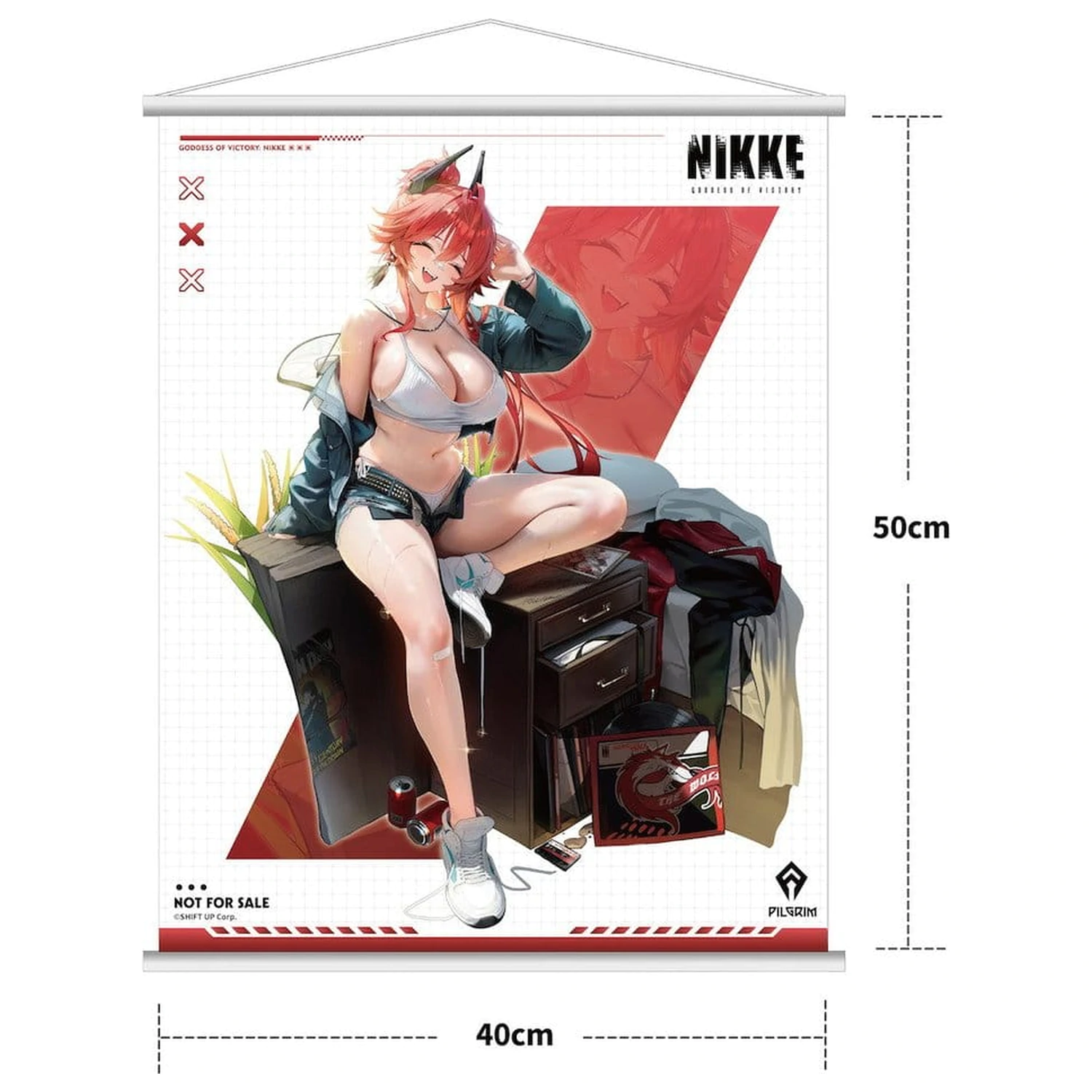 Goddess of Victory: Nikke 1/7 Red Hood: Retro Days Deluxe Edition PVC figura 25 cm termékfotó