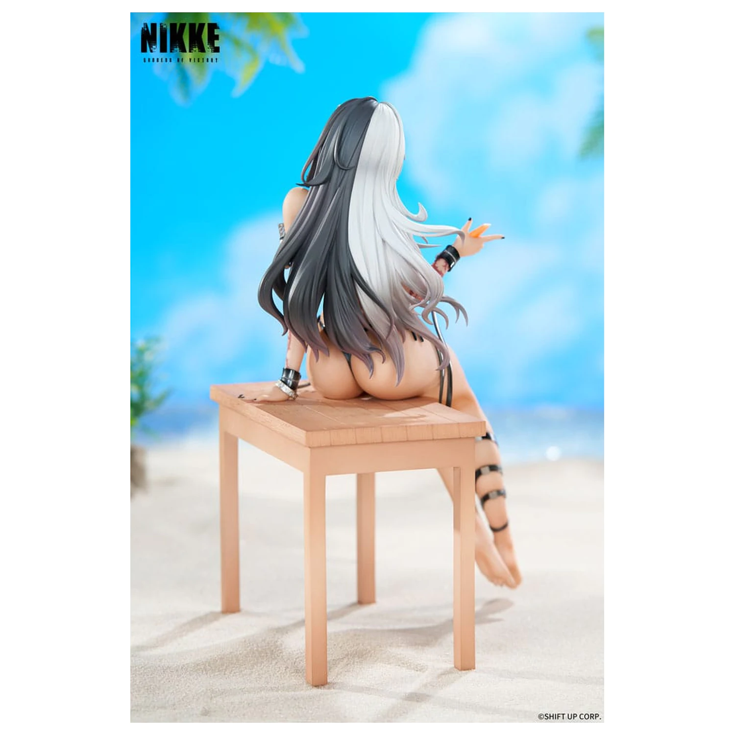 Goddess of Victory: Nikke 1/7 Rosanna: Chic Ocean PVC szobor figura 23 cm    termékfotó
